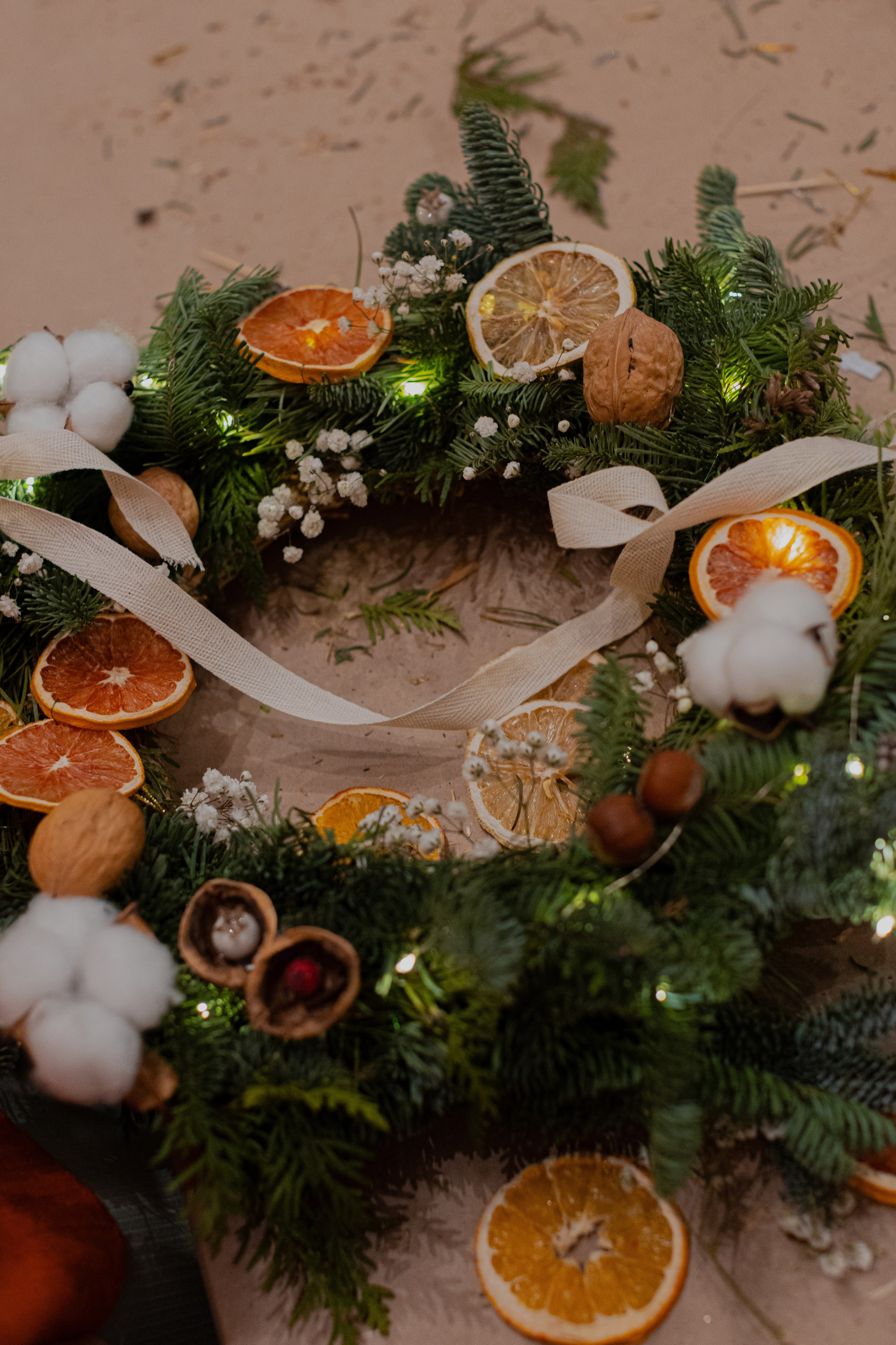 Мк Новогодний Венок. Анастасия Ракчеева Художник