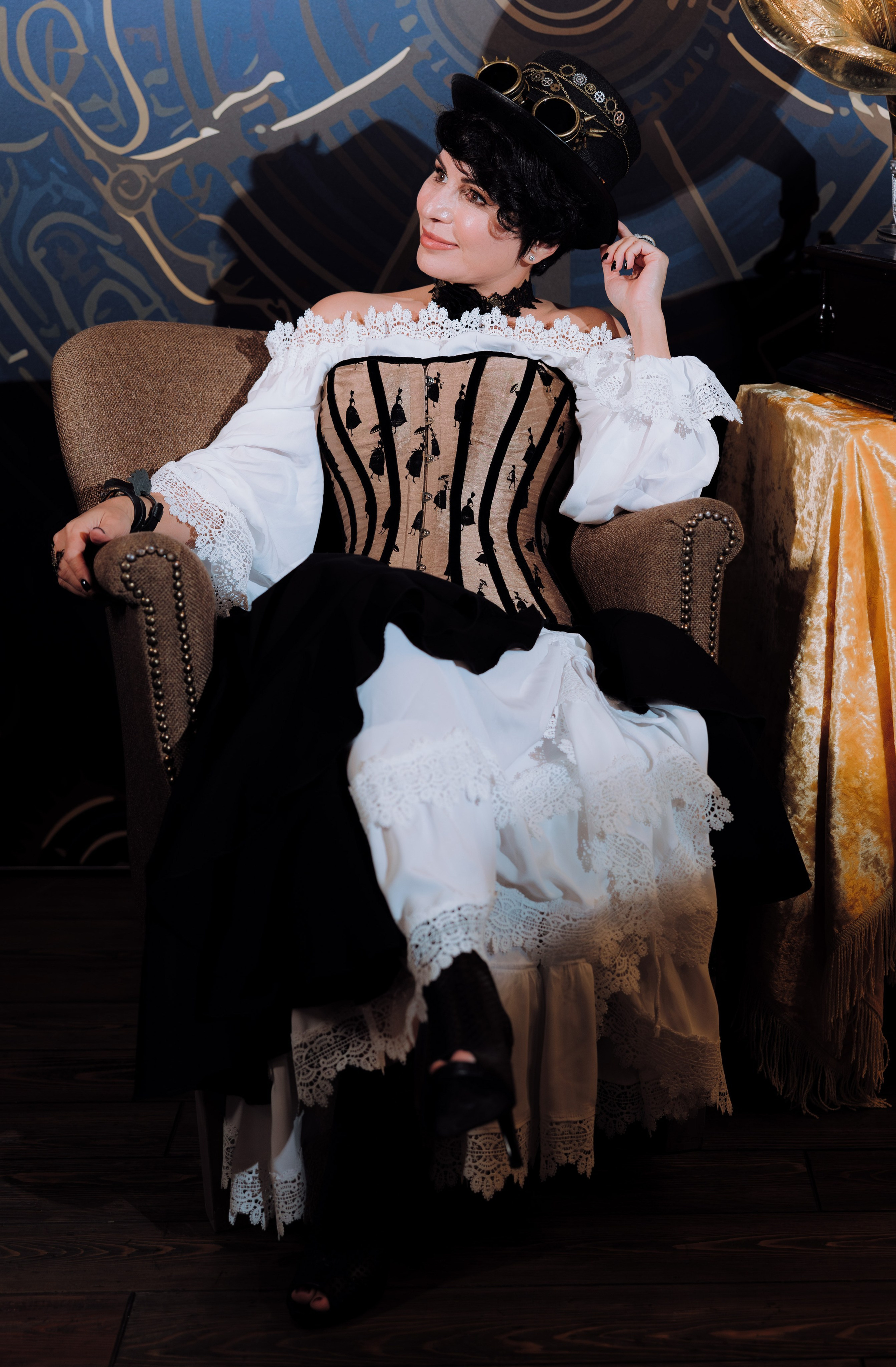 Юбилей 50 лет в стиле Steampunk. АНДРЕЙ ШИРКАЛИН РЕПОРТАЖНЫЙ ФОТОГРАФ МОСКВА НА КОРПОРАТИВ, ДЕНЬ РОЖДЕНИЯ, БАНКЕТ, КОНФЕРЕНЦИЮ, ТИМБИЛДИНГ