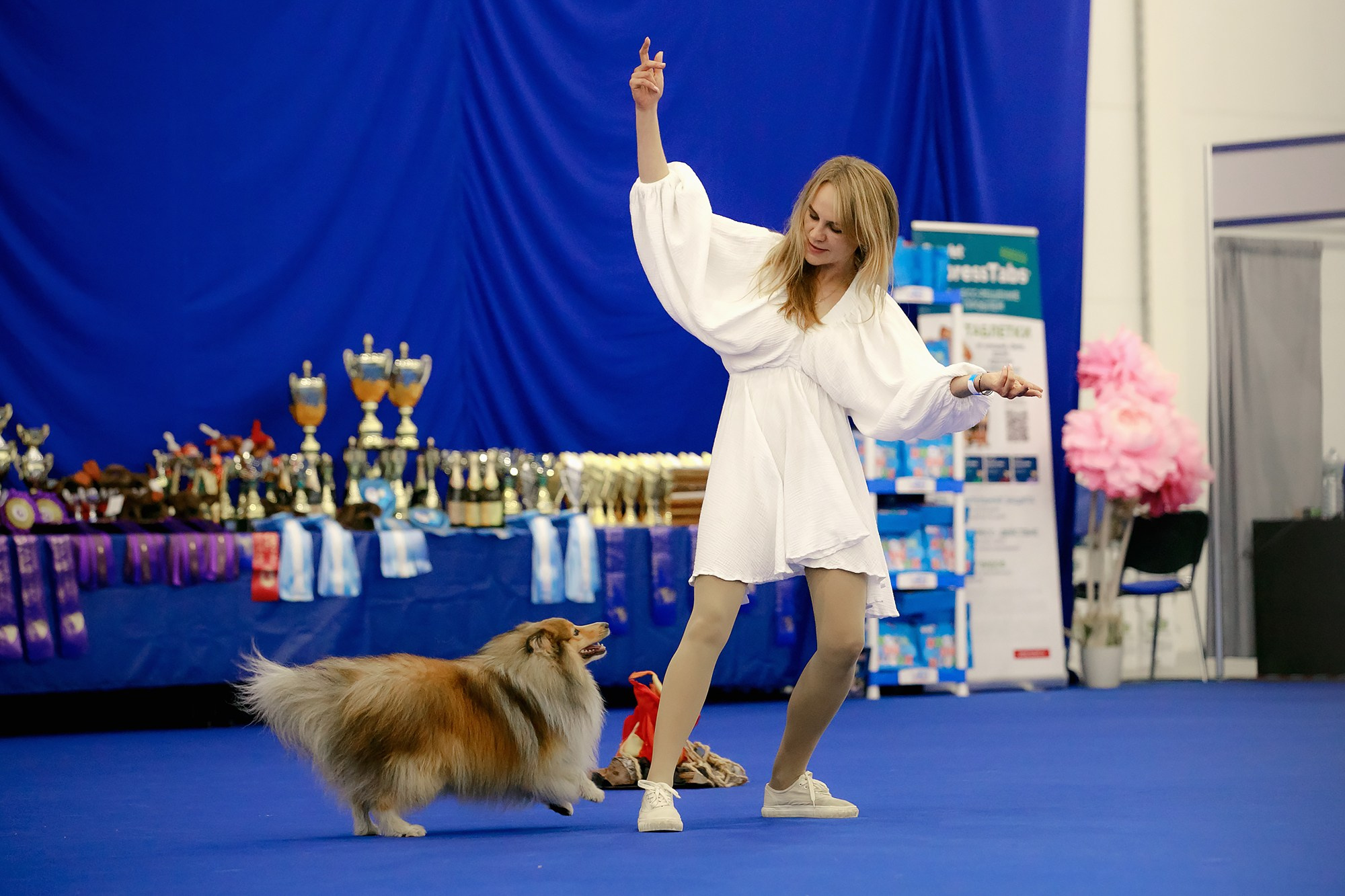 Танцы на выставке «Зоошоу», СПб. Фотограф-анималист Mary Mart — Москва, Питер