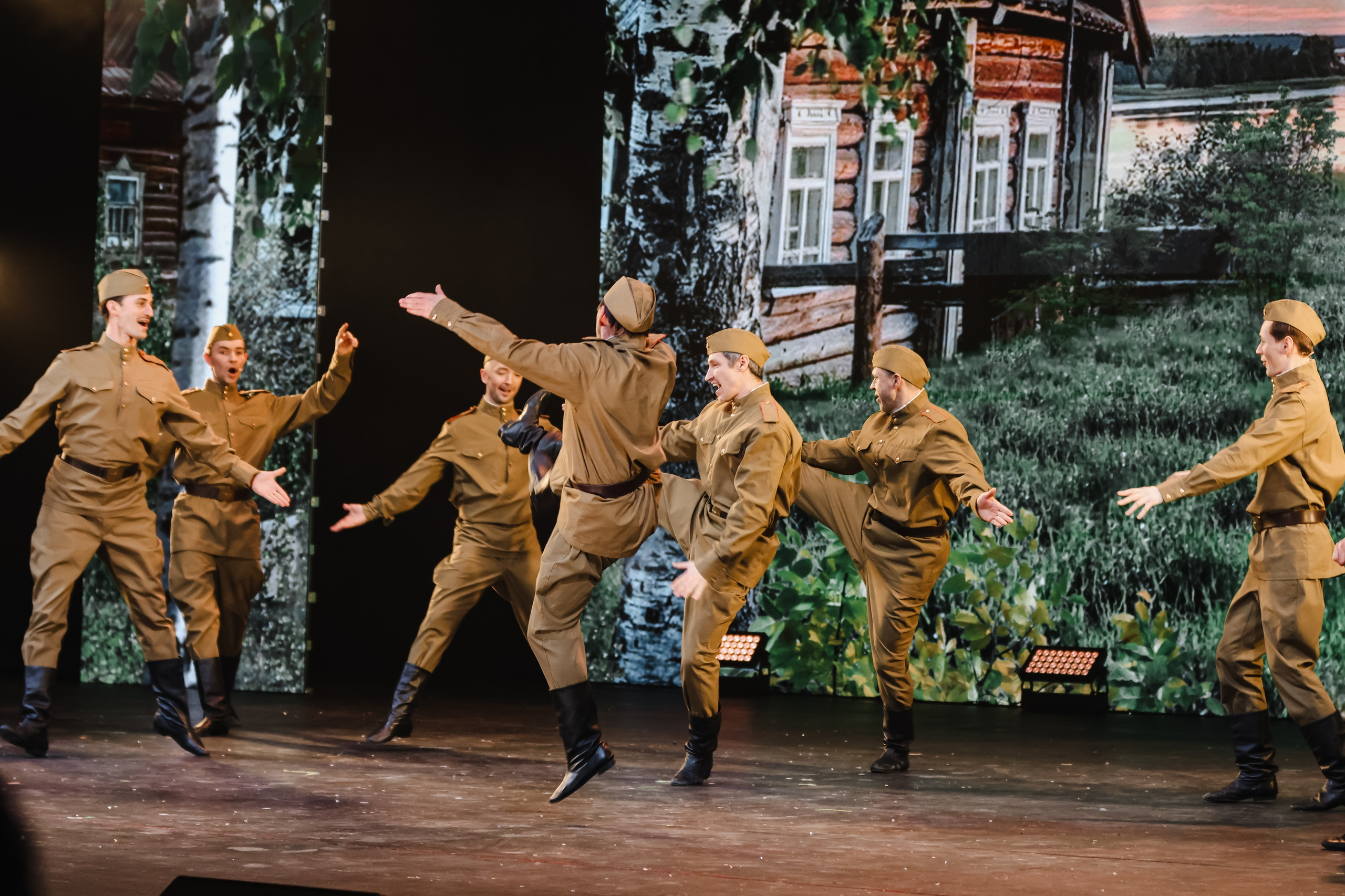 Василий Теркин, театр «Русская песня». Фотограф Ольга Махалова — Санкт-Петербург, Москва, Нижний Новгород