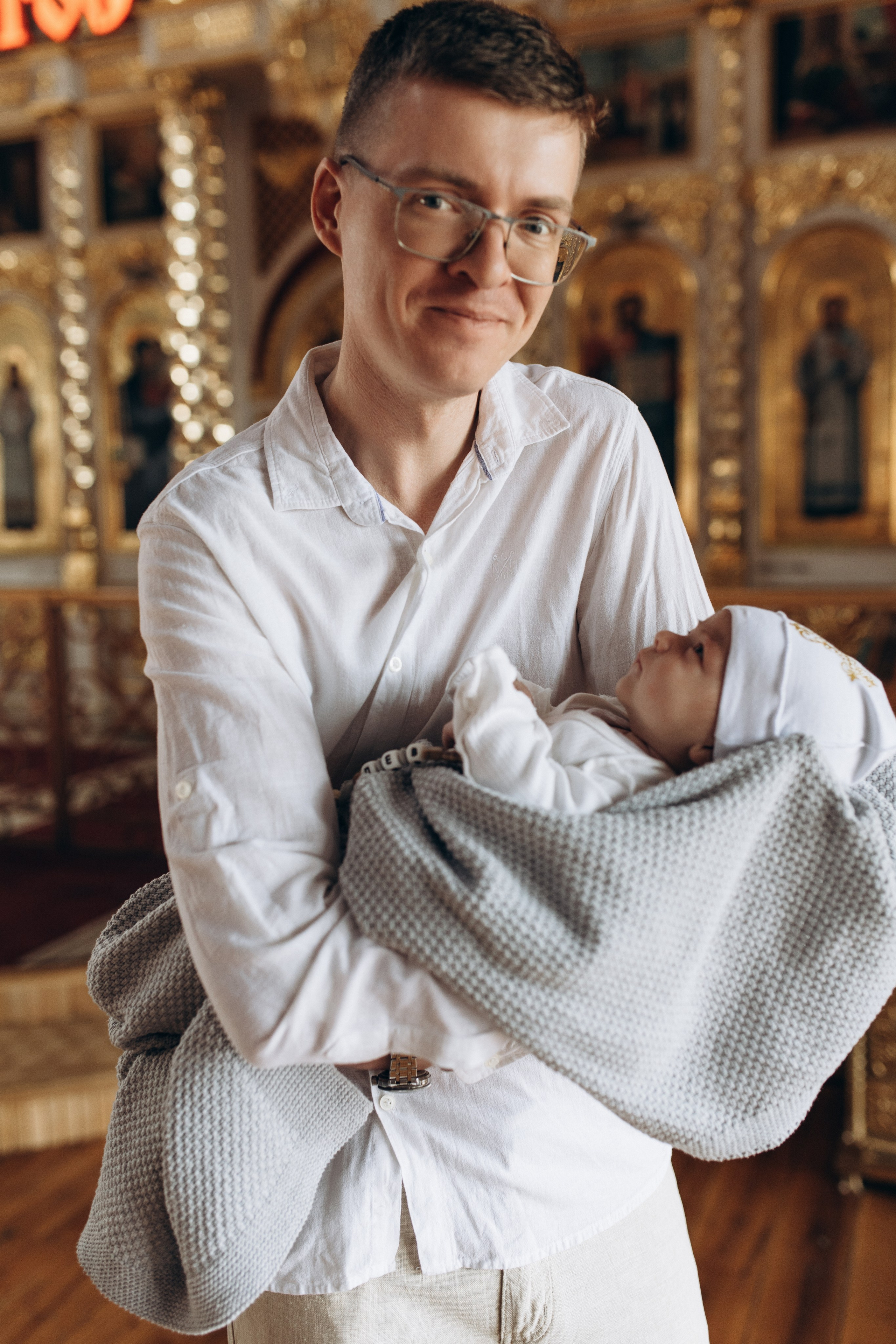 Крещение Лёвы. Самый теплый фотограф в Краснодаре Рябоконь Ксения