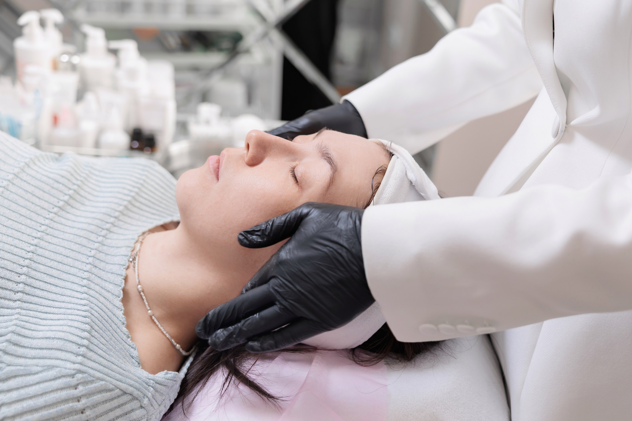 Фотографии для продвижения услуг косметолога. Брук Артём