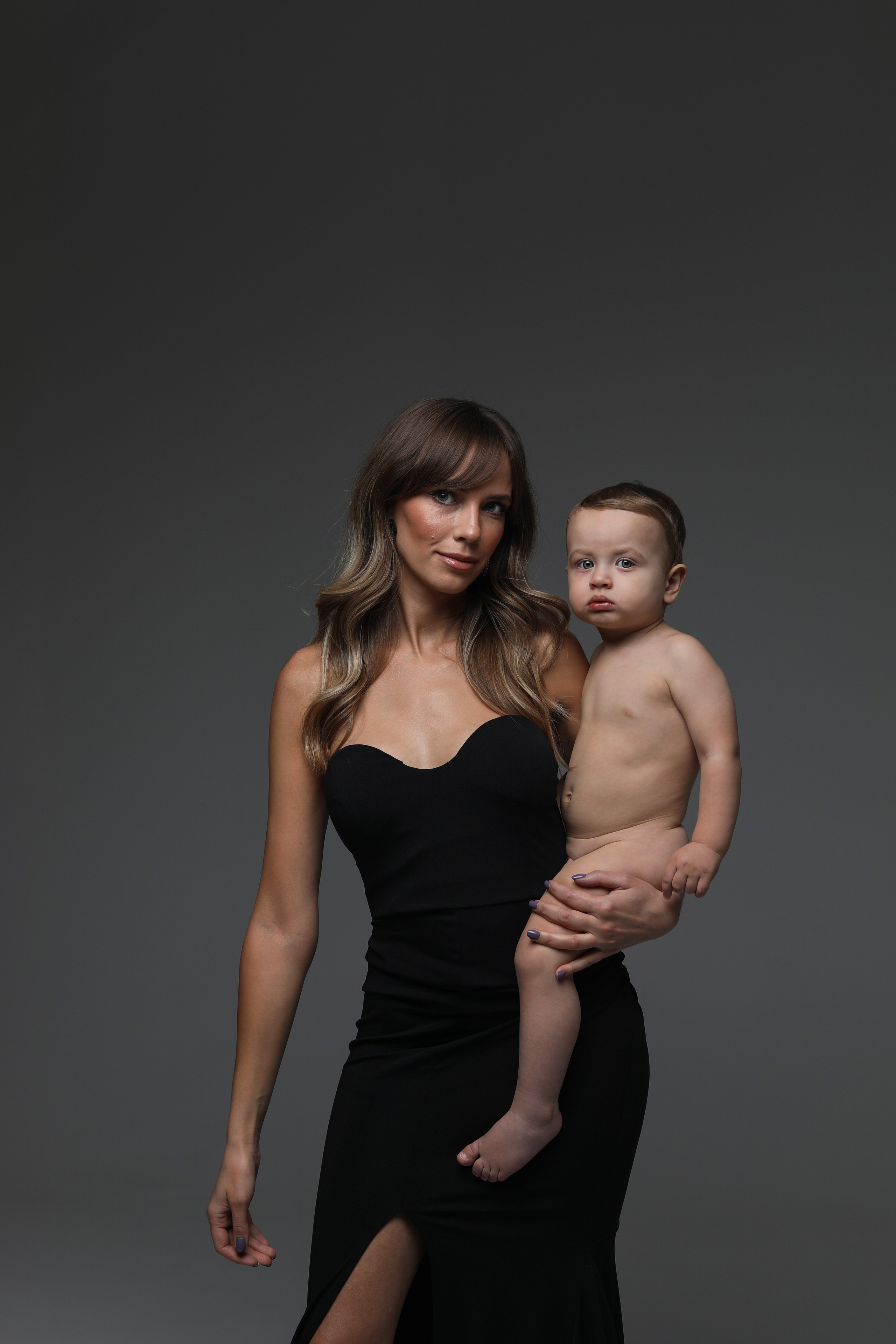 Мама и Малыш на Циклорамме. Семейный и Детский фотограф в Москва Скворцова Татьяна