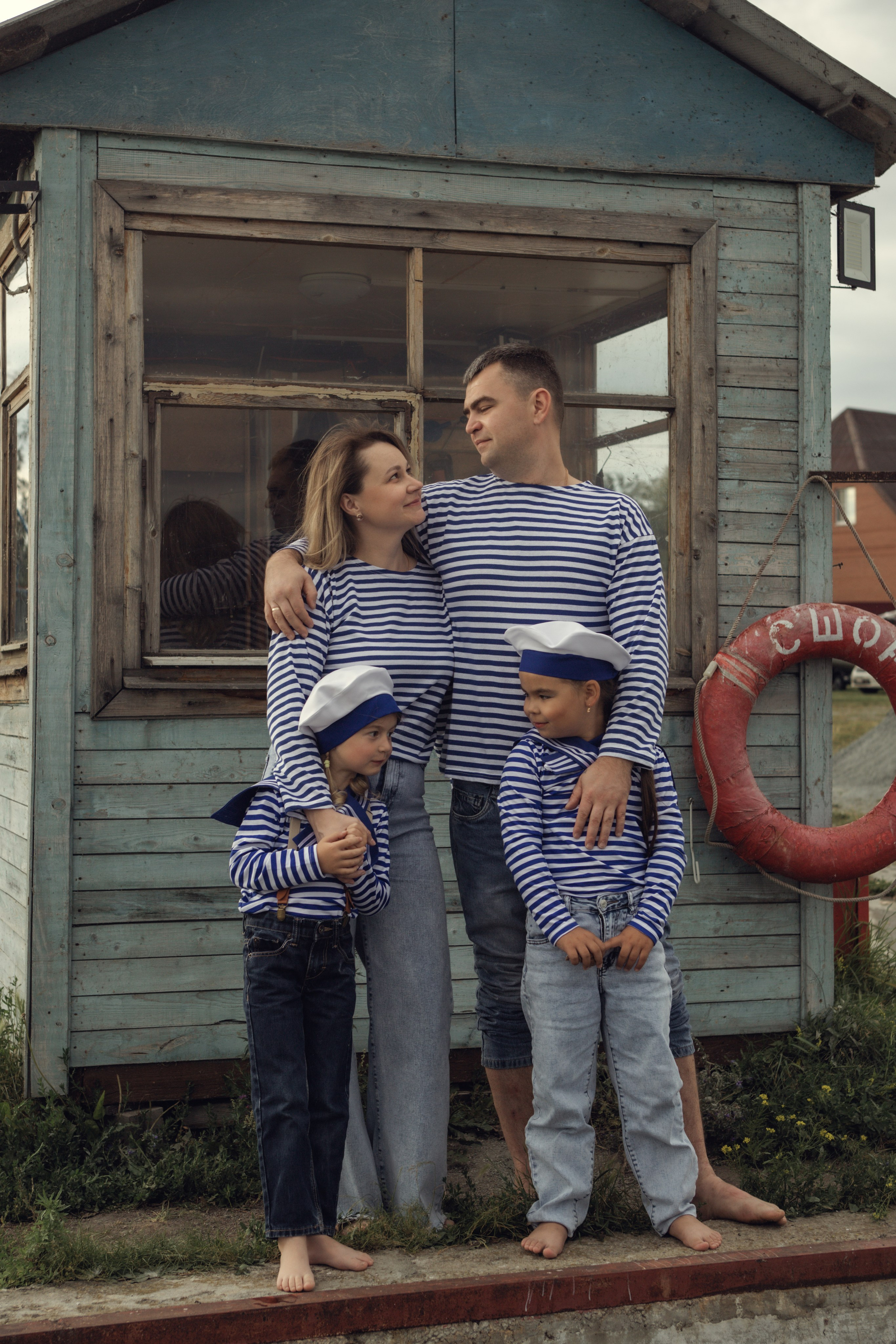 Андрей + Наталья и сестрёнки Вика и Оля. Фотограф Елена Бухонина Челябинск