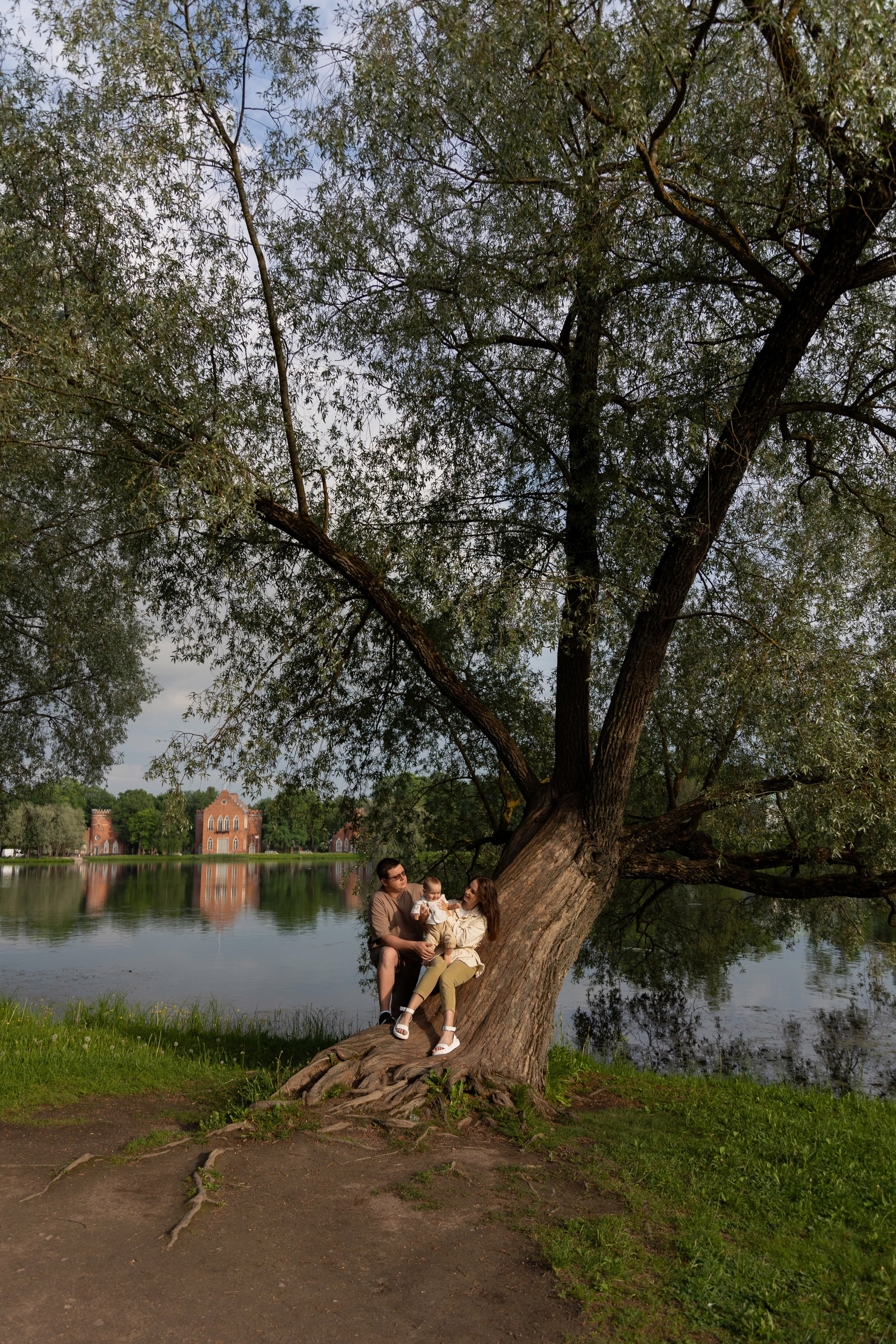 Семейная фотопрогулка в Пушкине. Семейный и свадебный фотограф в Санкт-Петербурге Татьяна Швыкова