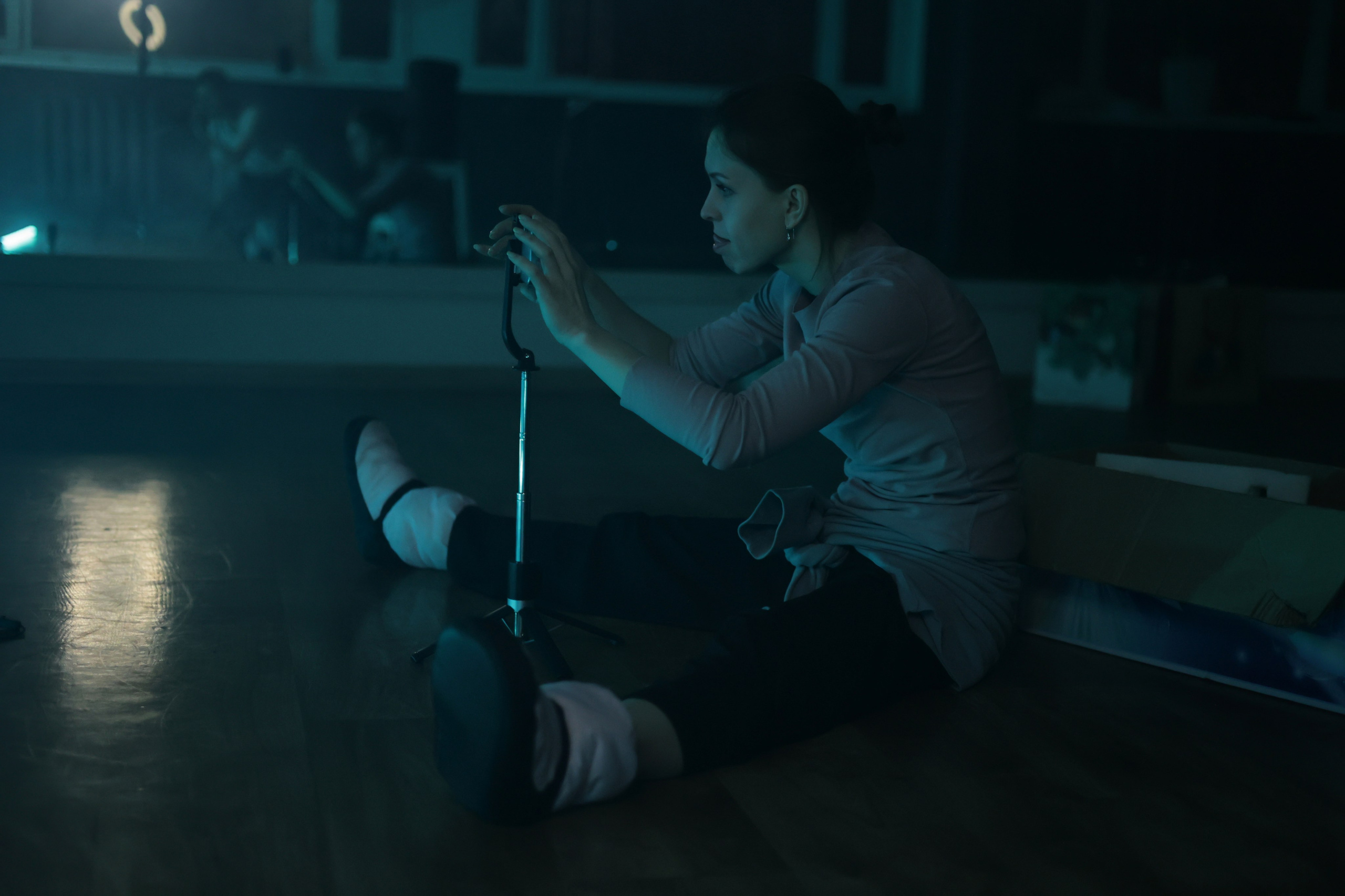 Contemporary dance, senior group, backstage. Фотограф Антонина Гудкова