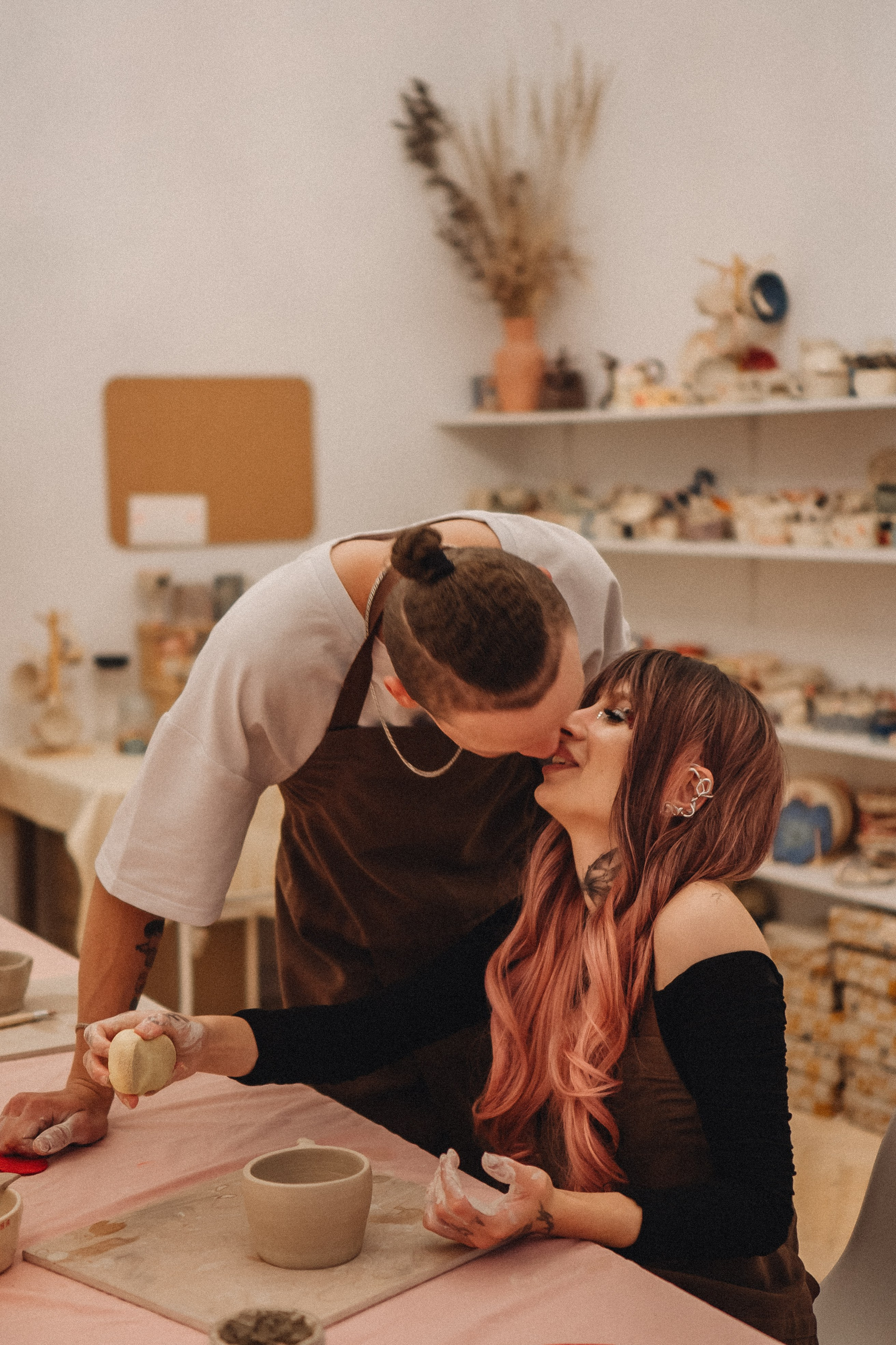 СВИДАНИЕ В ГОНЧАРНОЙ МАСТЕРСКОЙ. Профессиональный фотограф, Санкт-Петербург — Виктория Богомолова