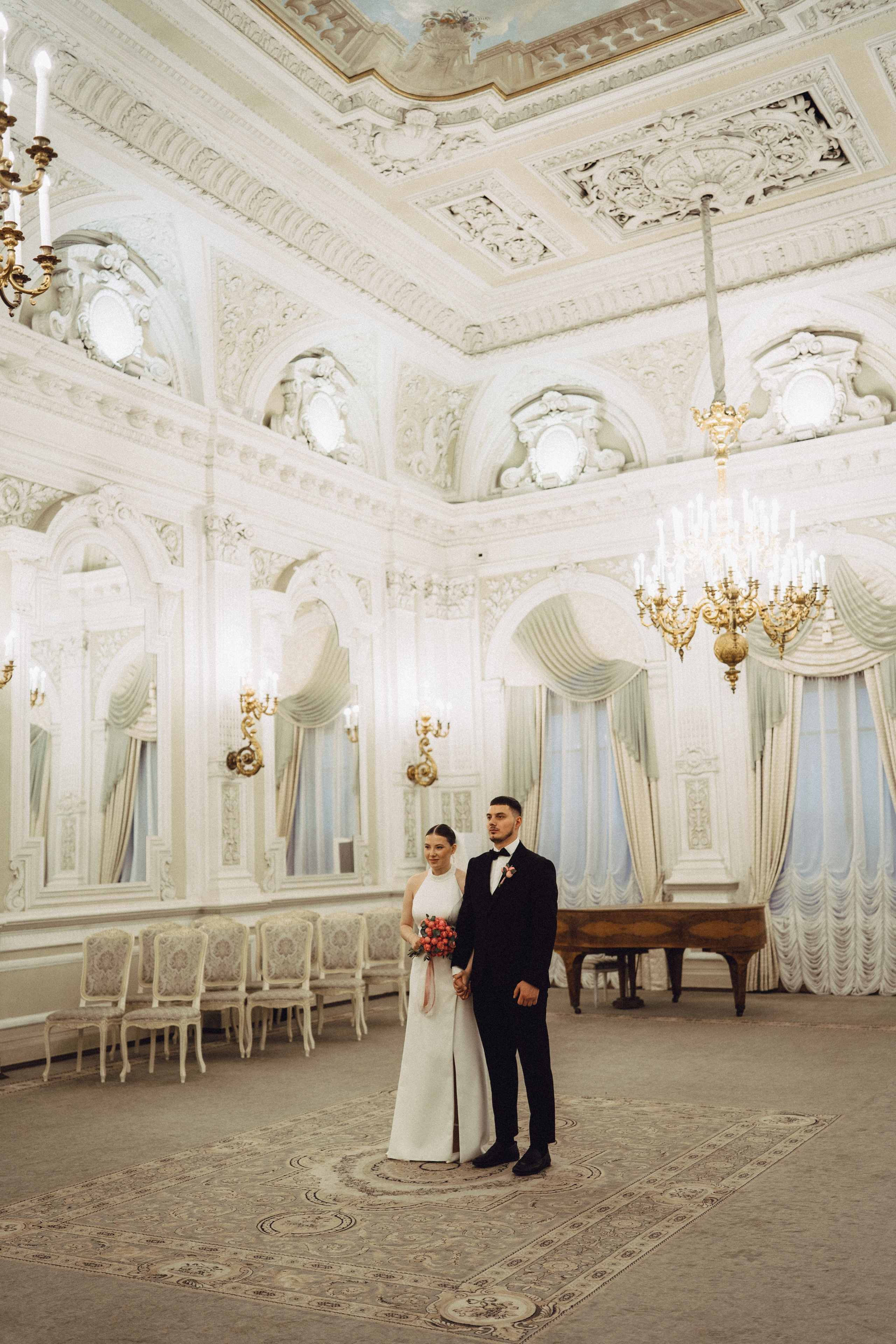 СВАДЕБНАЯ СЬЕМКА В ПЕВОМ ДВОРЦЕ БРАКОСОЧЕТАНИЯ. Профессиональный фотограф, Санкт-Петербург — Виктория Богомолова