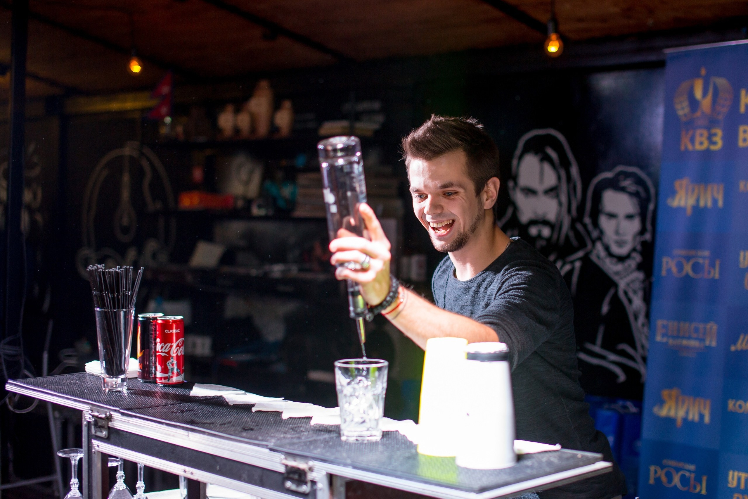 День бармена. Семейный Фотограф в Красноярске Крохалев Сергей