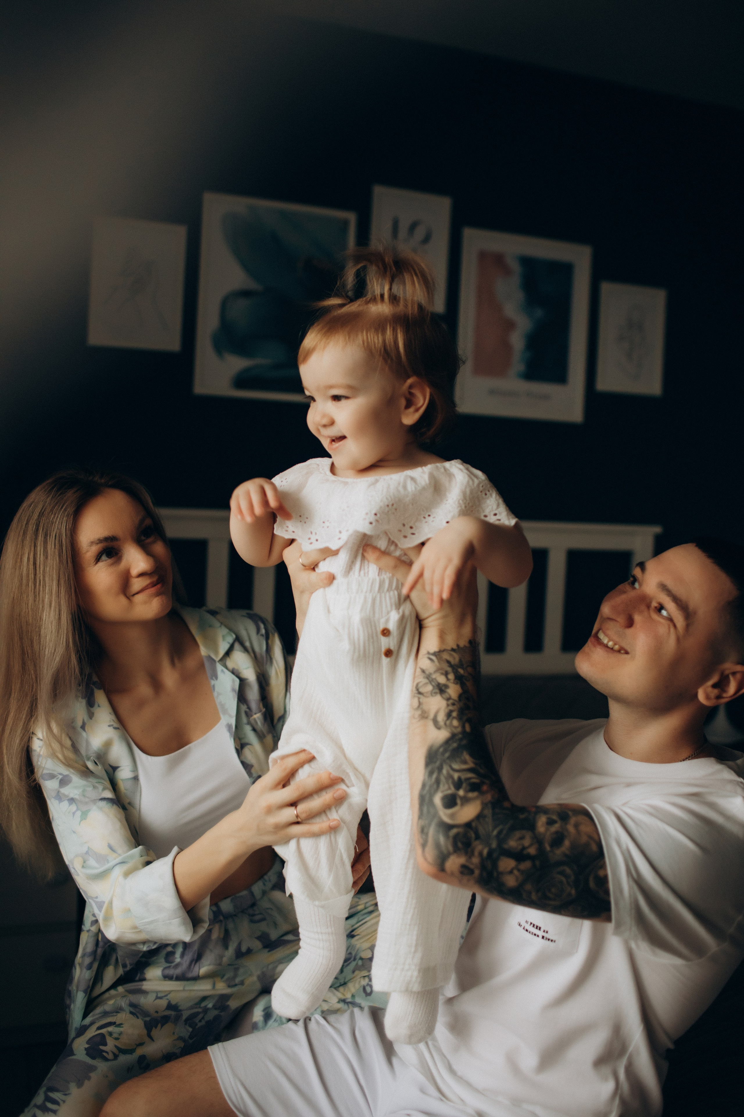 Семья Четверговых (мастер-класс по домашней съёмке). Семейный фотограф в Челябинске Ксения Зубкова