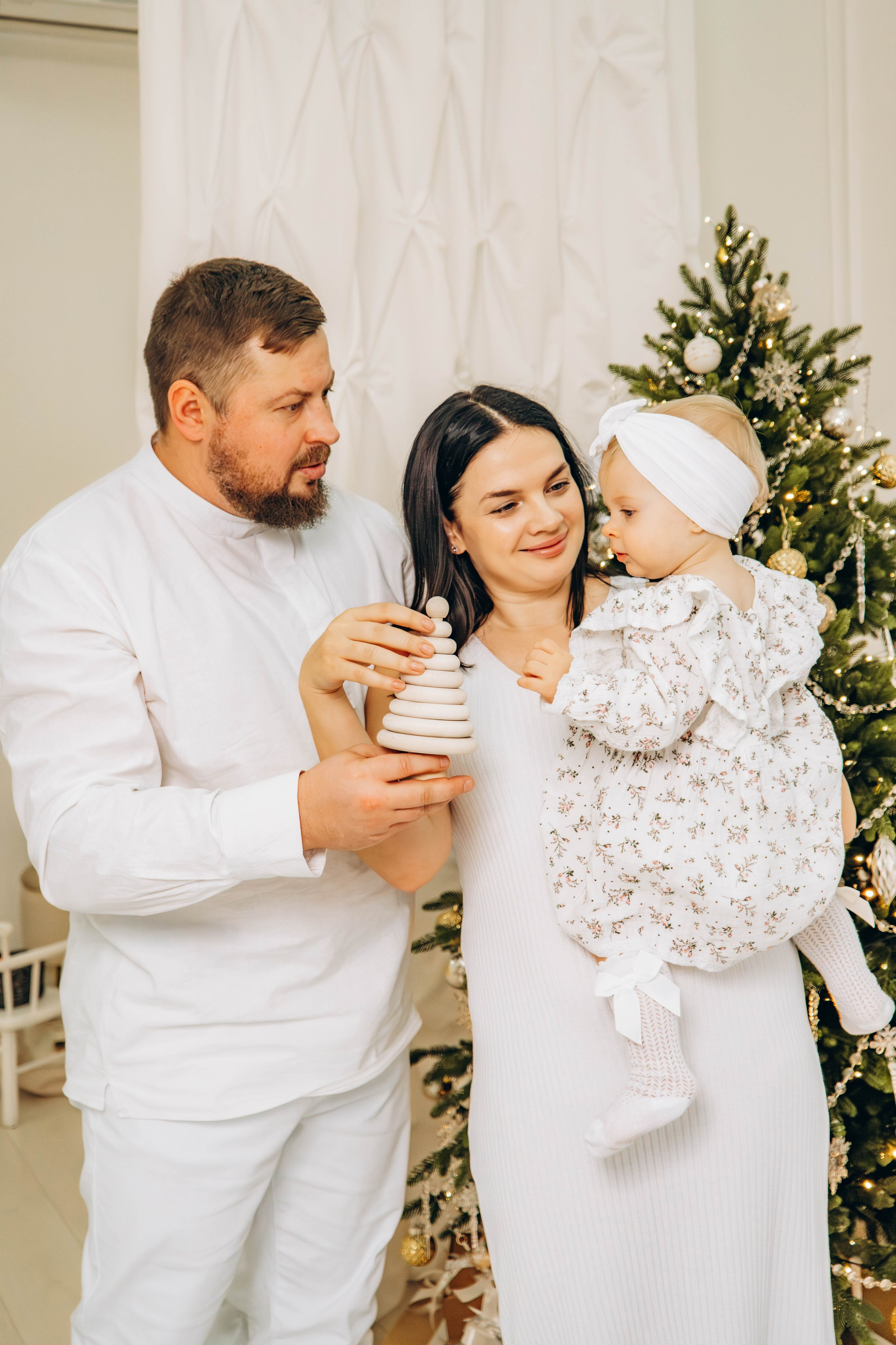 Съемка на годик малышки. Студия «LuLu». Фотограф Москва Валерия Веденина