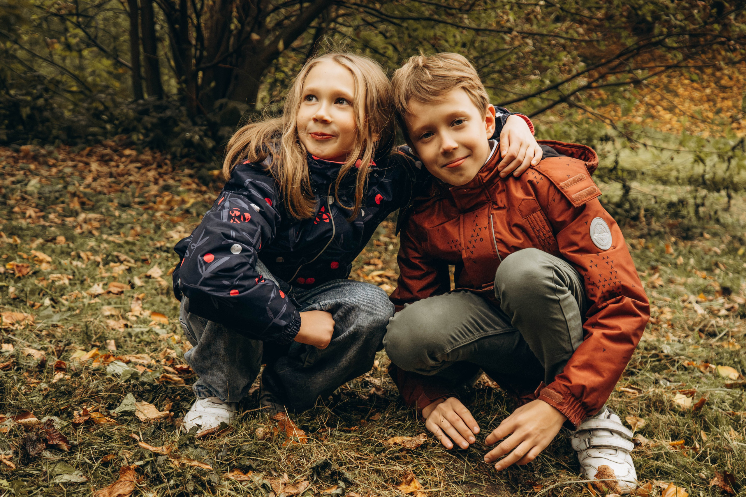 Осенняя семейная съемка в парке Царицыно. Фотограф Москва Валерия Веденина