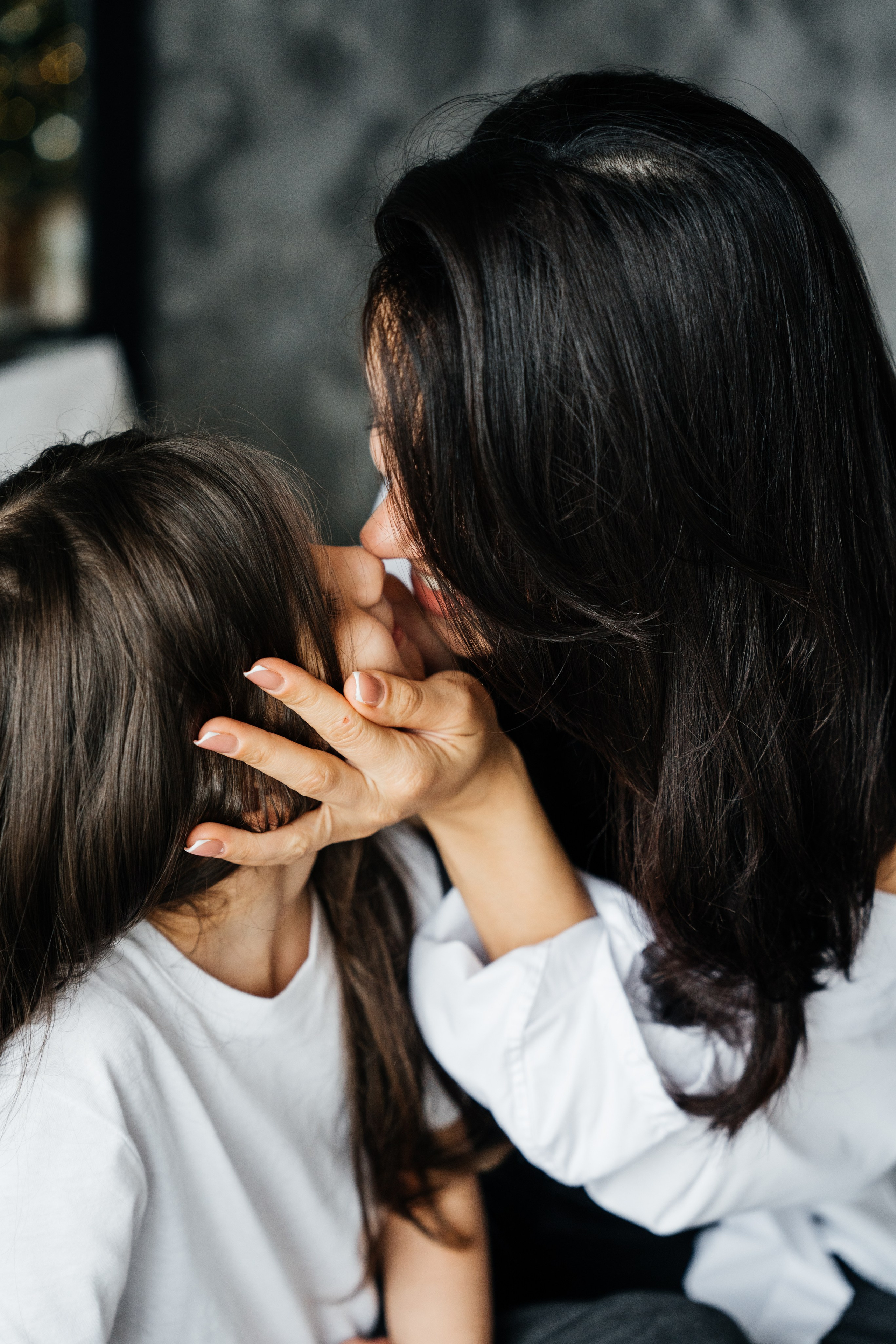 семейная фотосессия мама и дочь