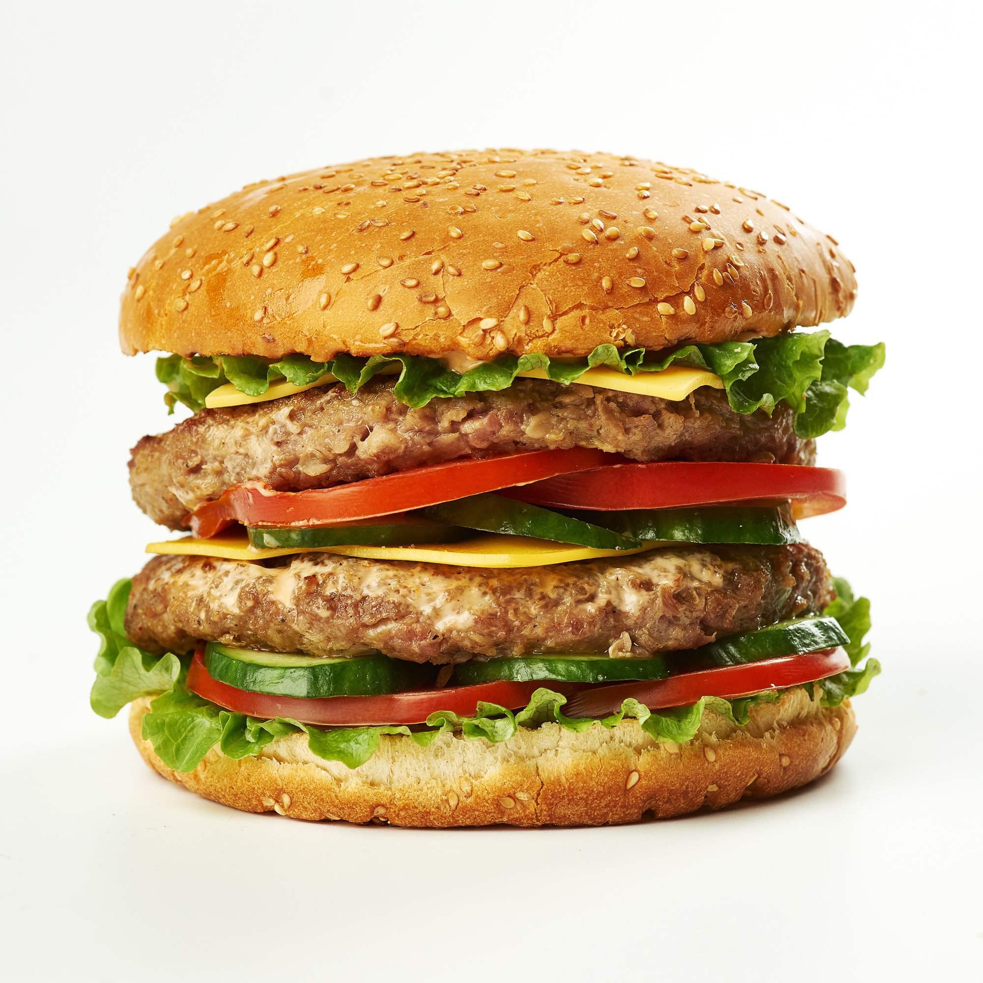 Дабл чиз бургер