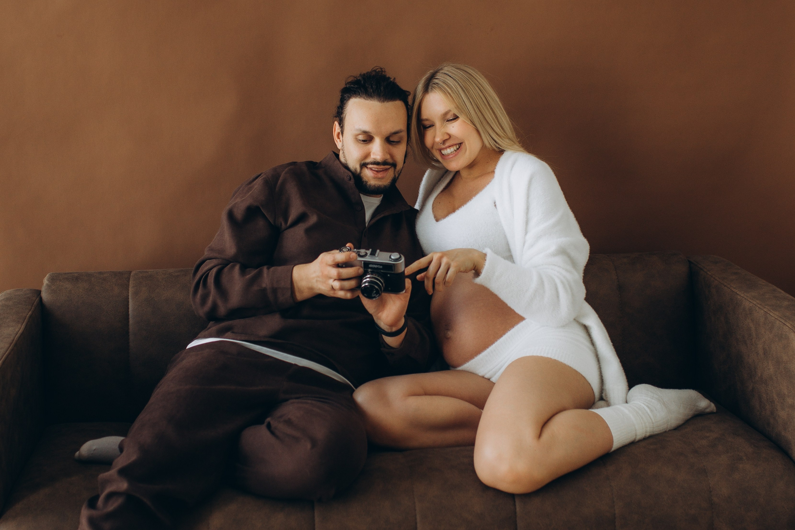 Фотосессия беременности съемка в ожидании. Фотограф Владимир Москва