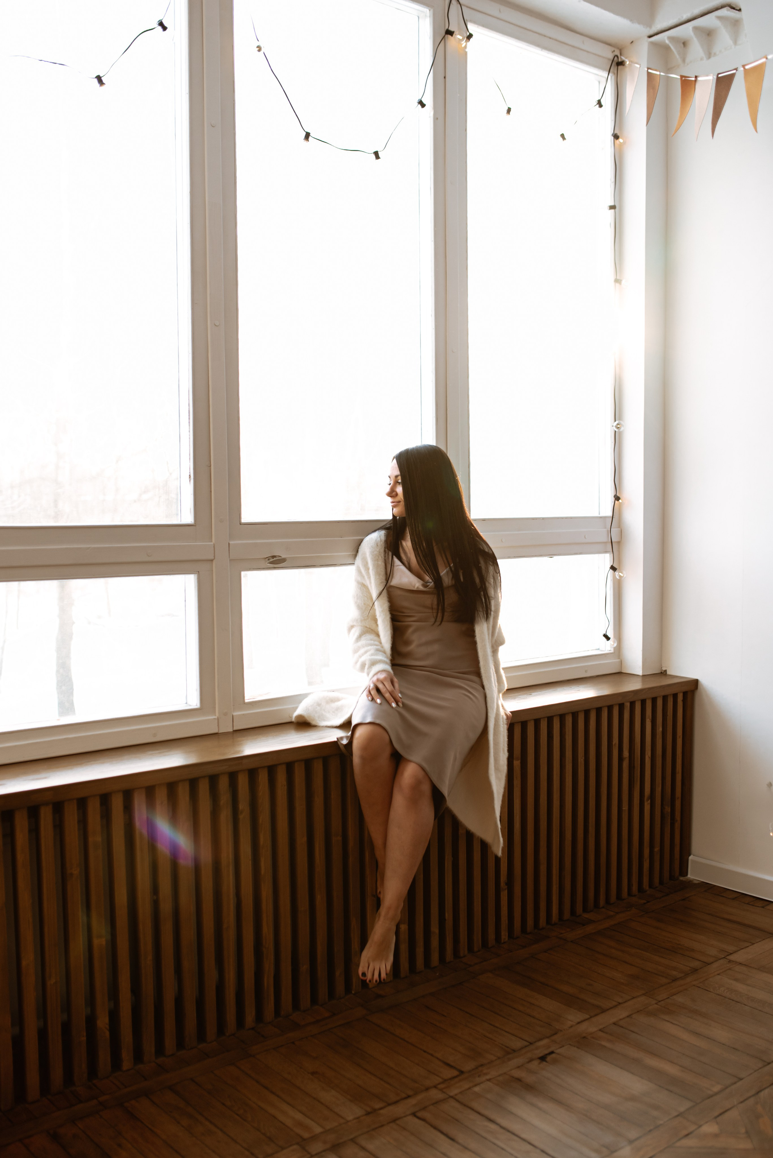 Зимняя студийная. Фотограф Рязань. Семейный Свадебный фотограф