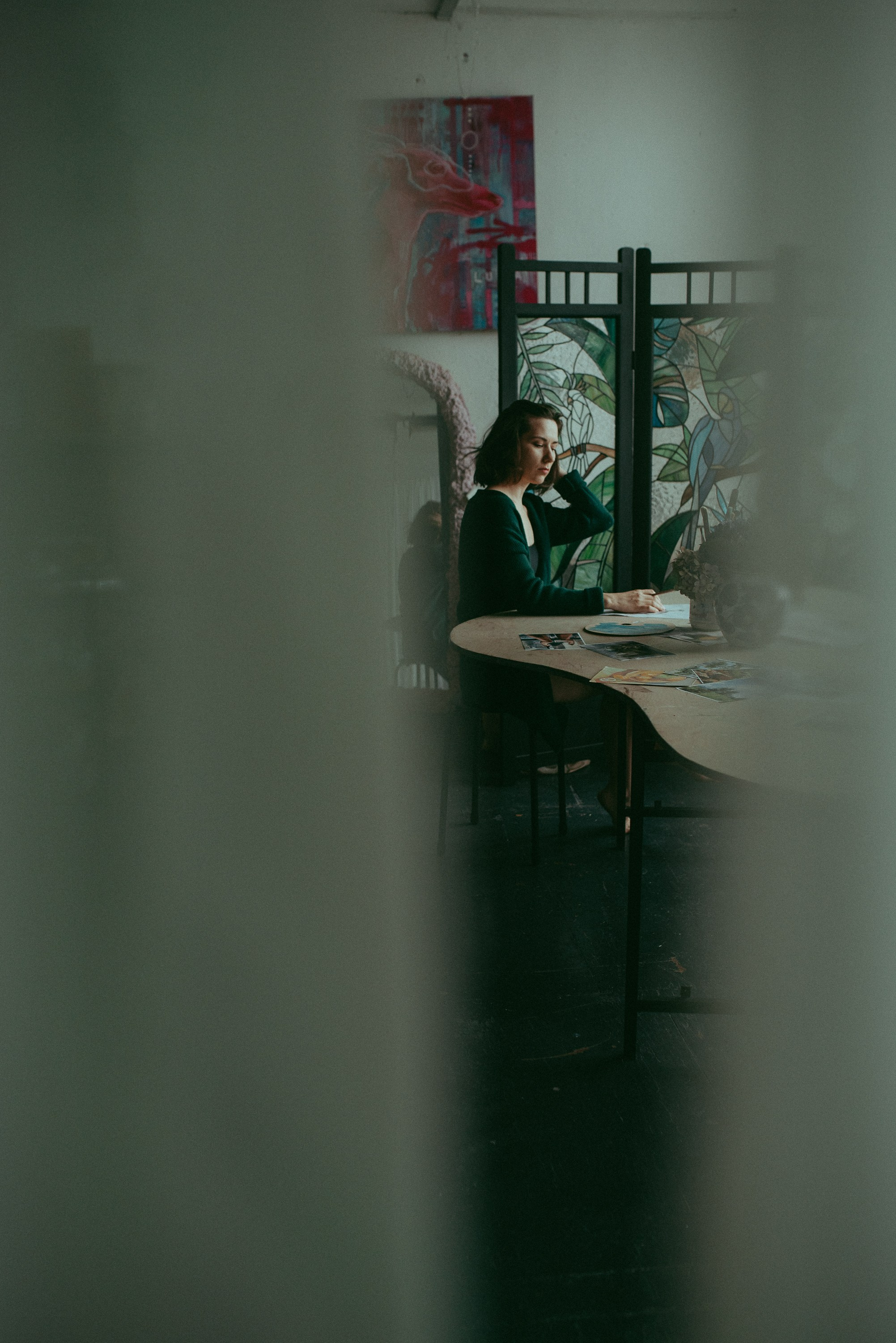 Даша в Мастерской. Семейный и детский фотограф в Новосибирске и Краснообске — Анна Ким