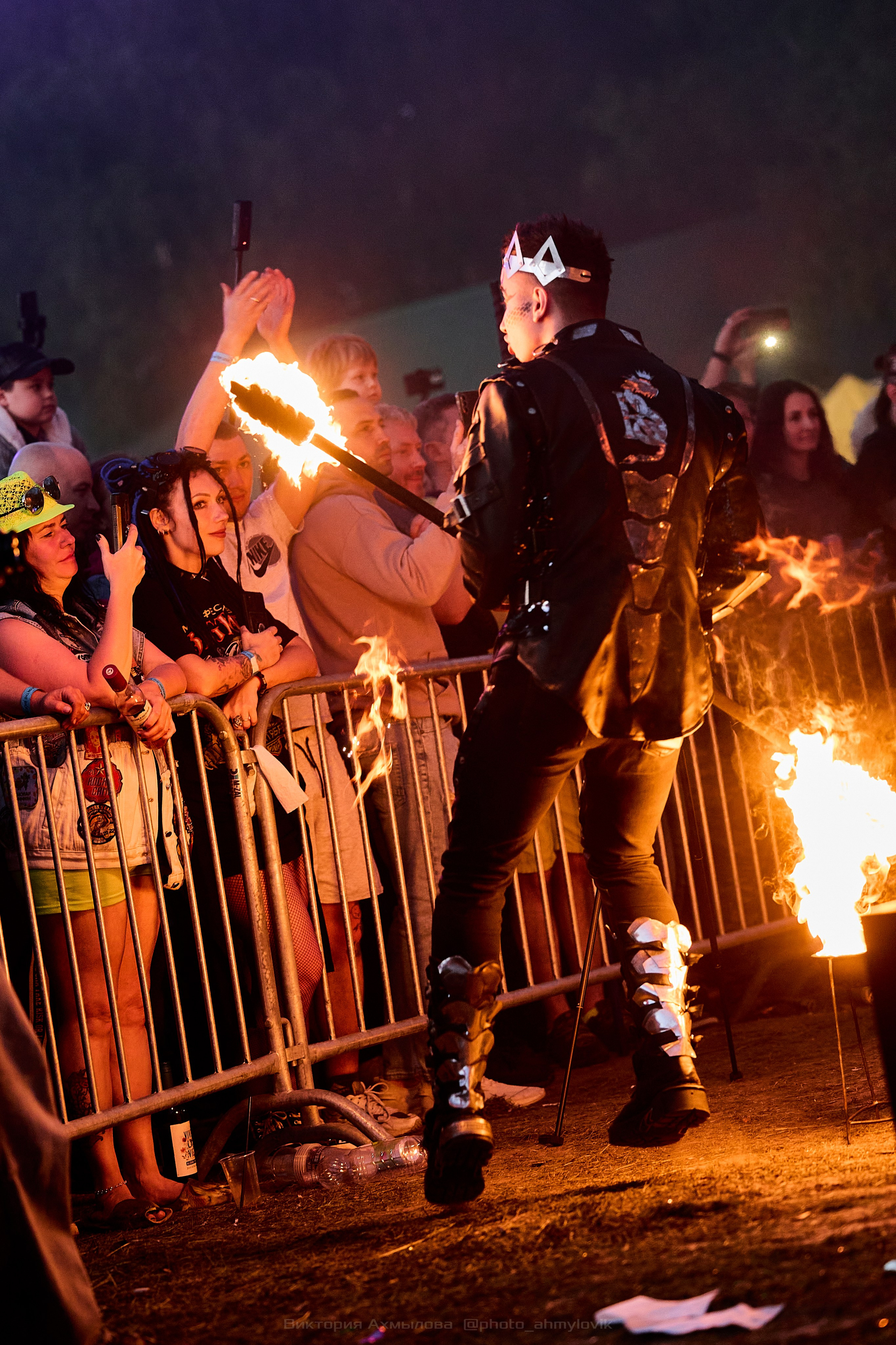 23.05.2026 FIRE SHOW на Rock on The Water. Виктория Ахмылова. Фотограф в Москве