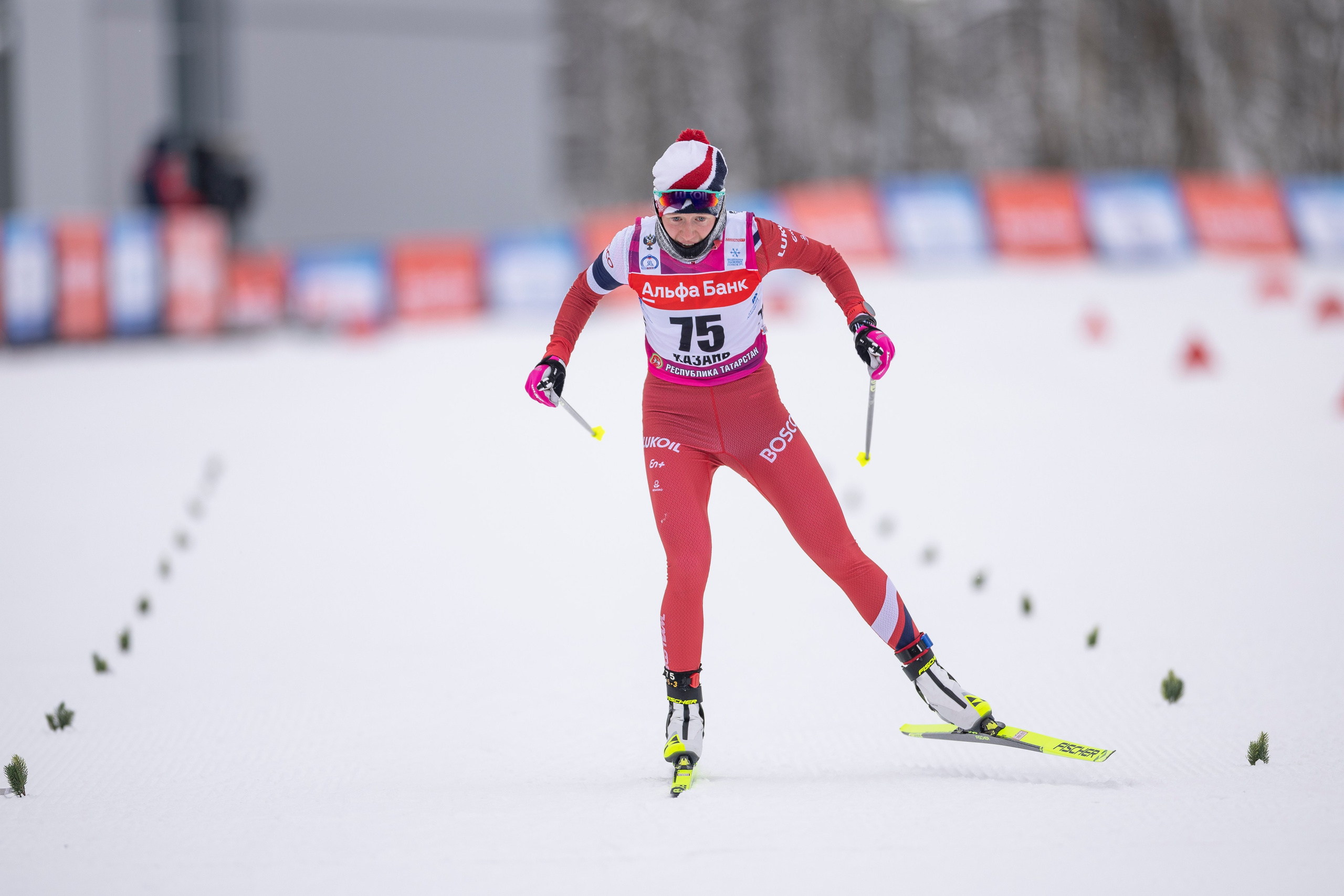 Кубок Росси по лыжным гонкам 2024. Женщины 10 км. Спортивный репортажный фотограф Казань Нафис Сиразетдинов