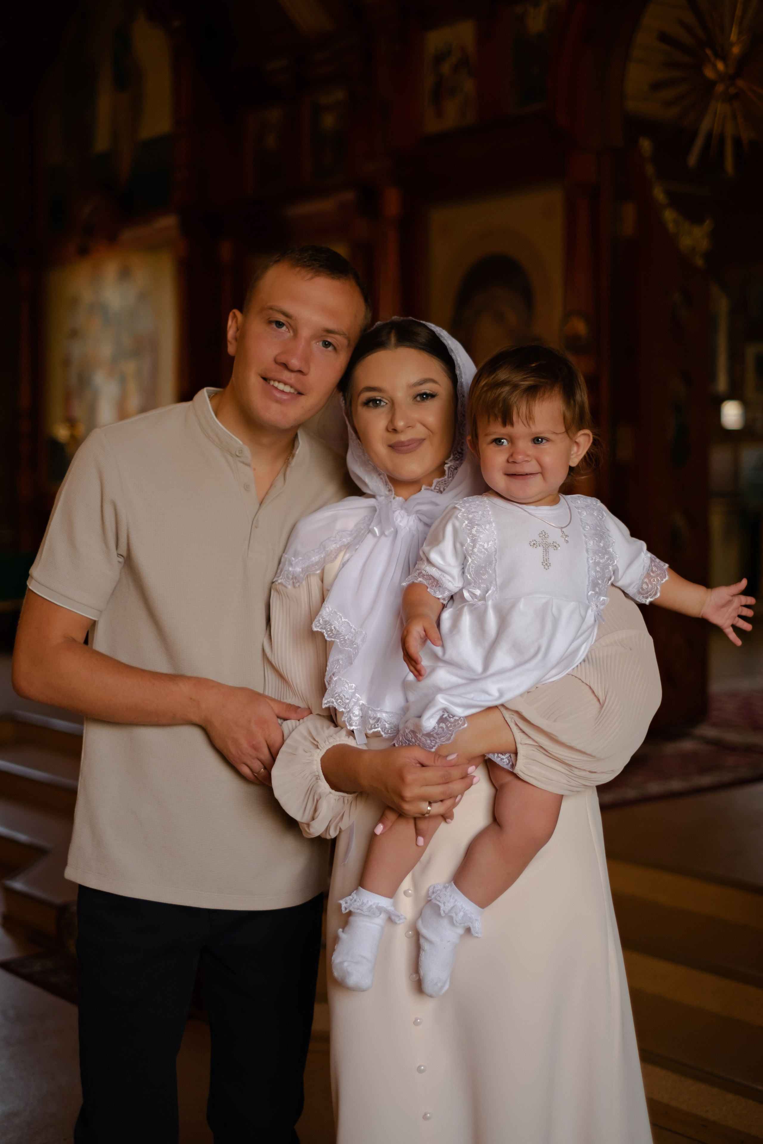 Крещение Таисии. Фотограф в Новосибирске Диана Ильиных