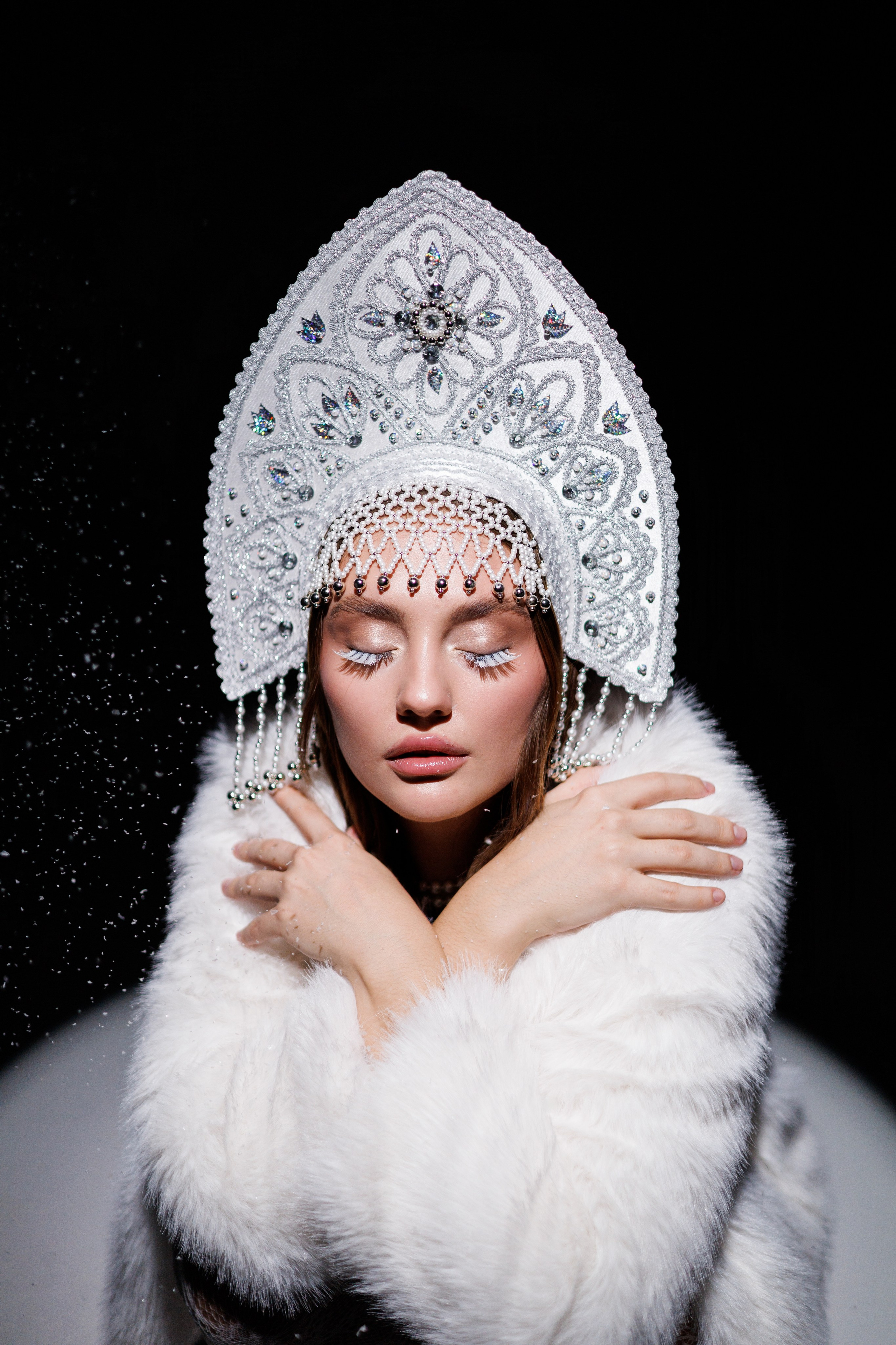 Снегурочка 21 века. Фотограф из Краснодара Мария Приходько