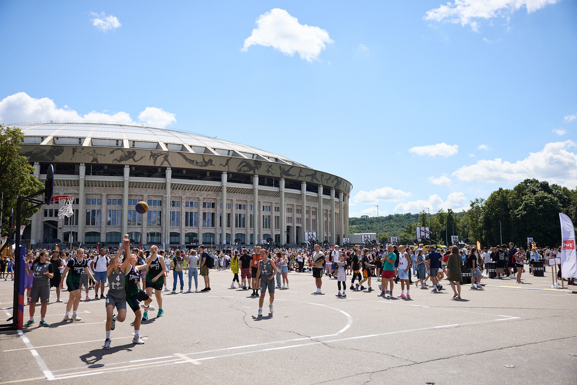 фотограф на Дне Московского спорта