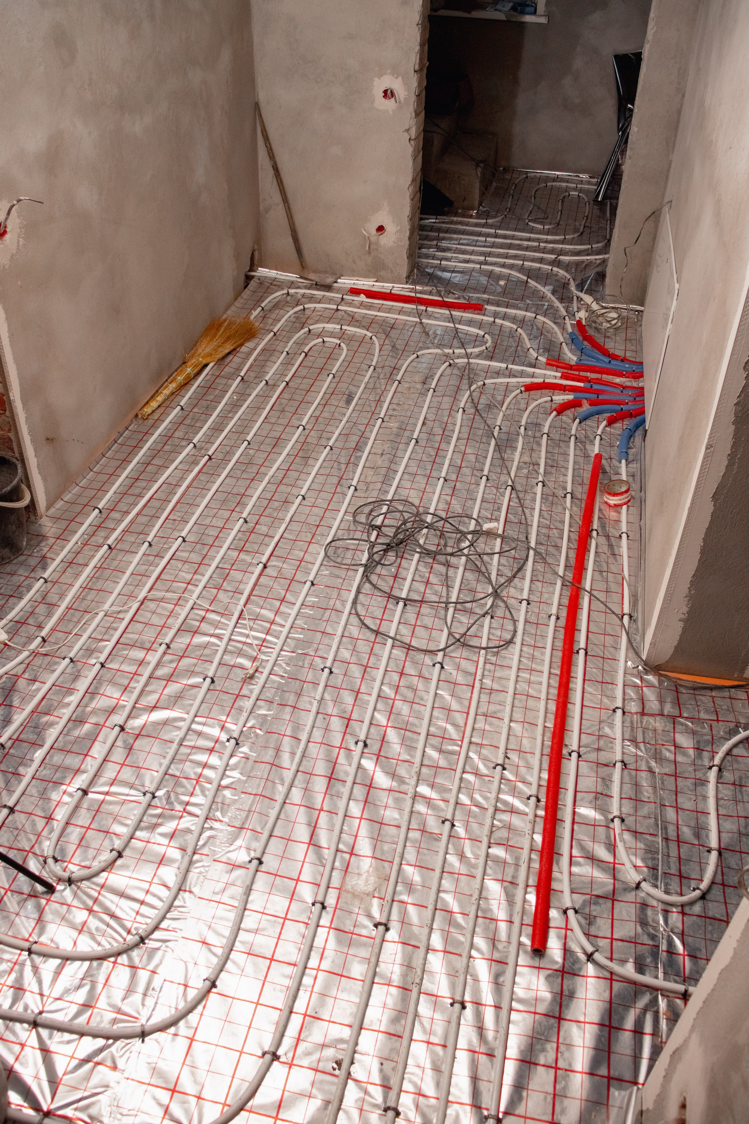 2-этажный дом г. Калининград СНТ Золотая Осень. Монтаж отопления в Калининграде | Балтийский сантехник