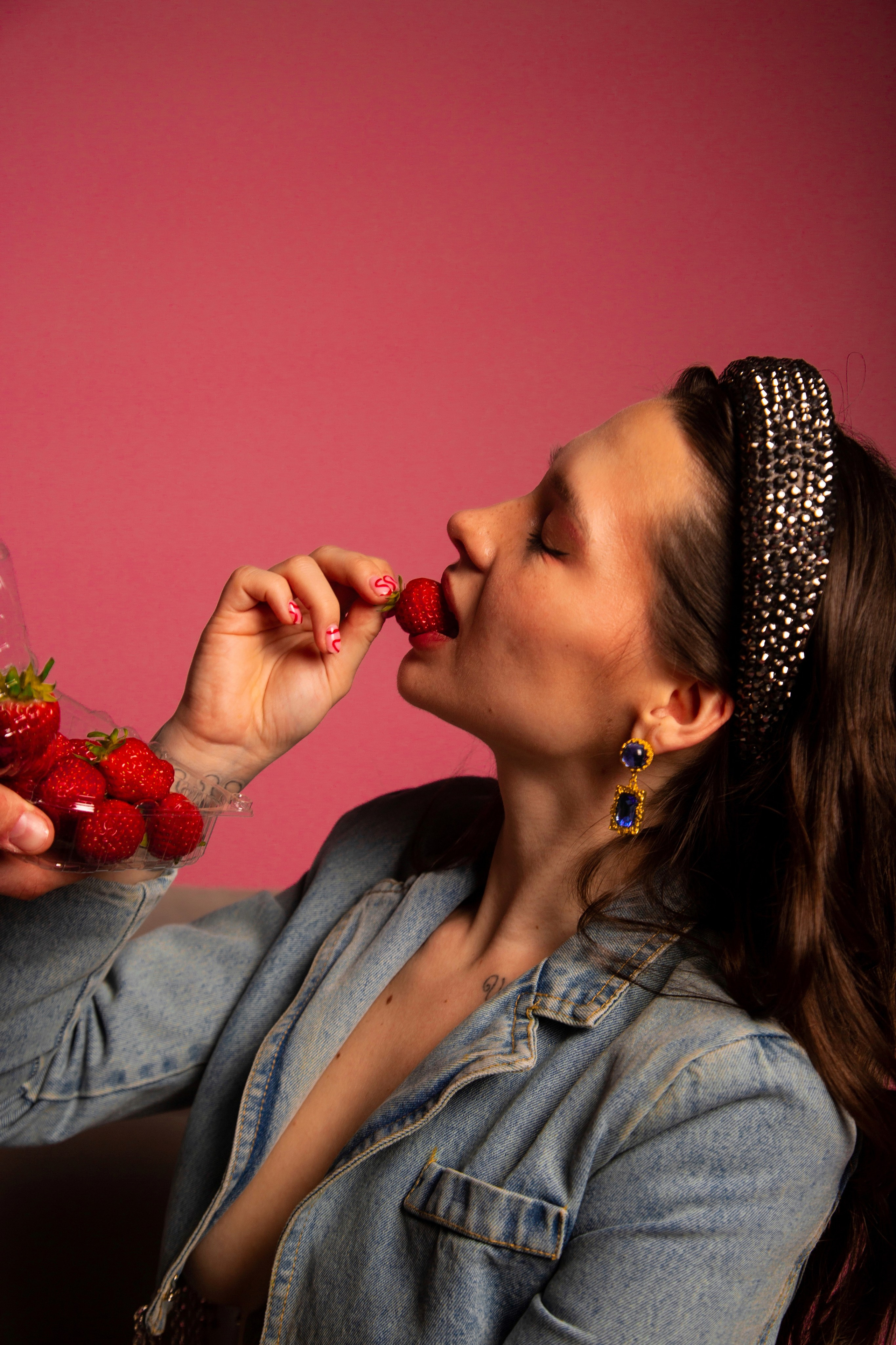 Дарья&Фрукты. Фотограф в Краснодаре Елизавета Тарасенко