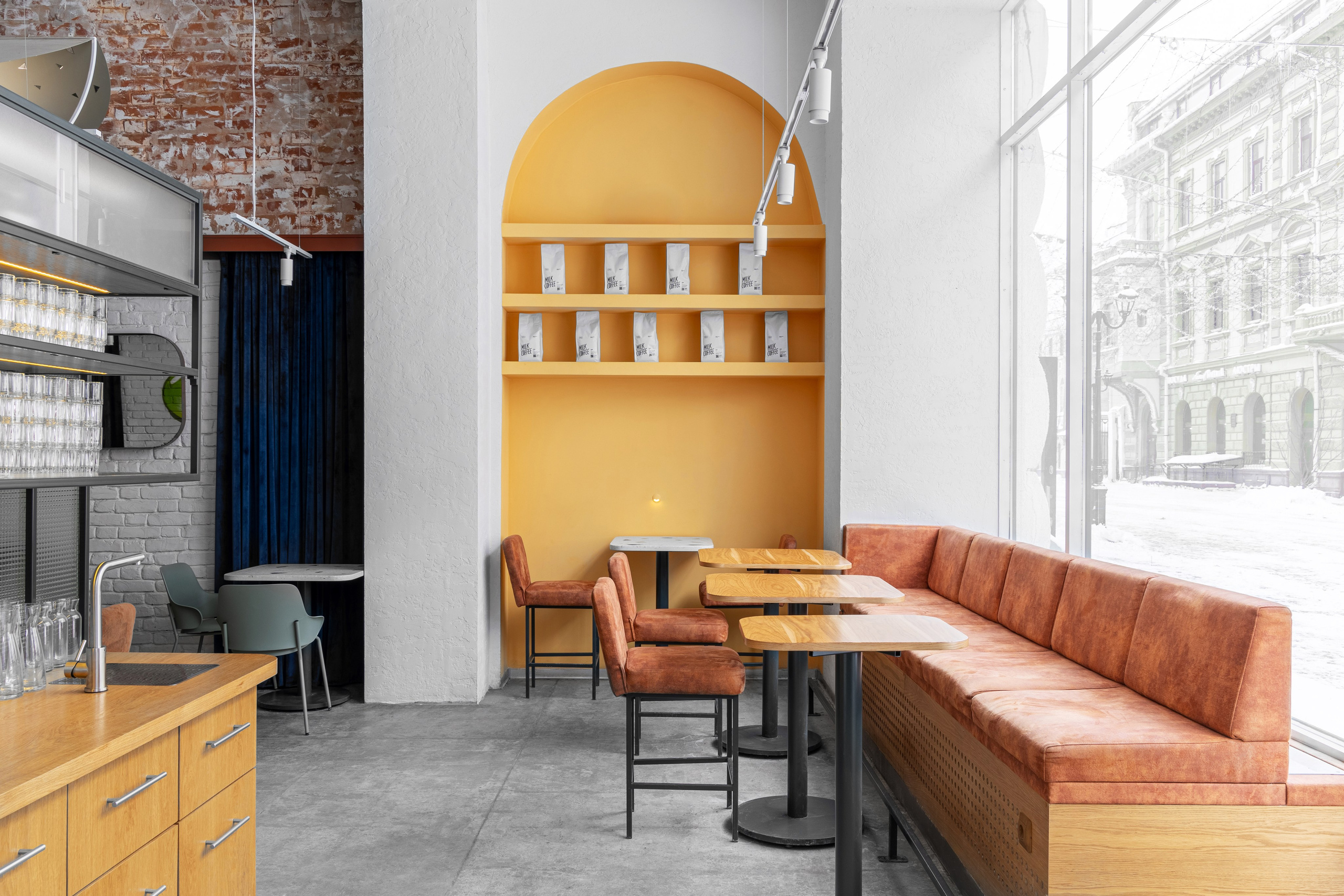 Кофейня верхушка кофе. Интерьерный фотограф в Нижнем Новгороде и Москве Владимир Гудков