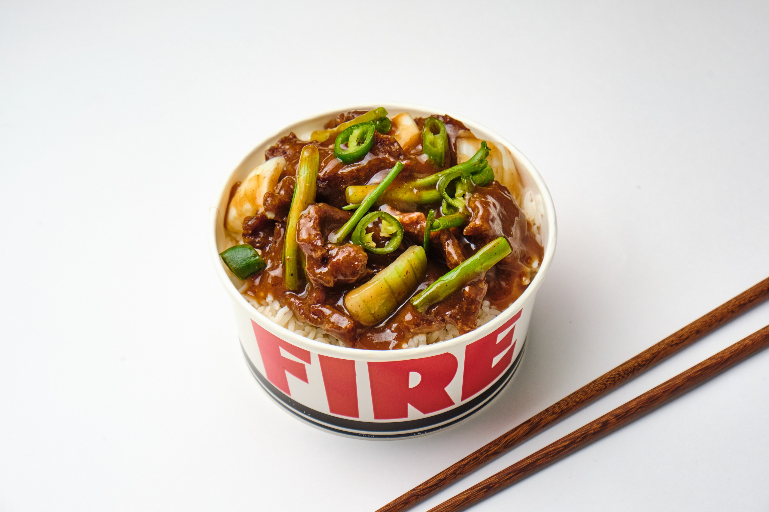 Fire Wok. Commercial Photographer Tbilisi | Food & Product Photography | Vitaly Gorbachev