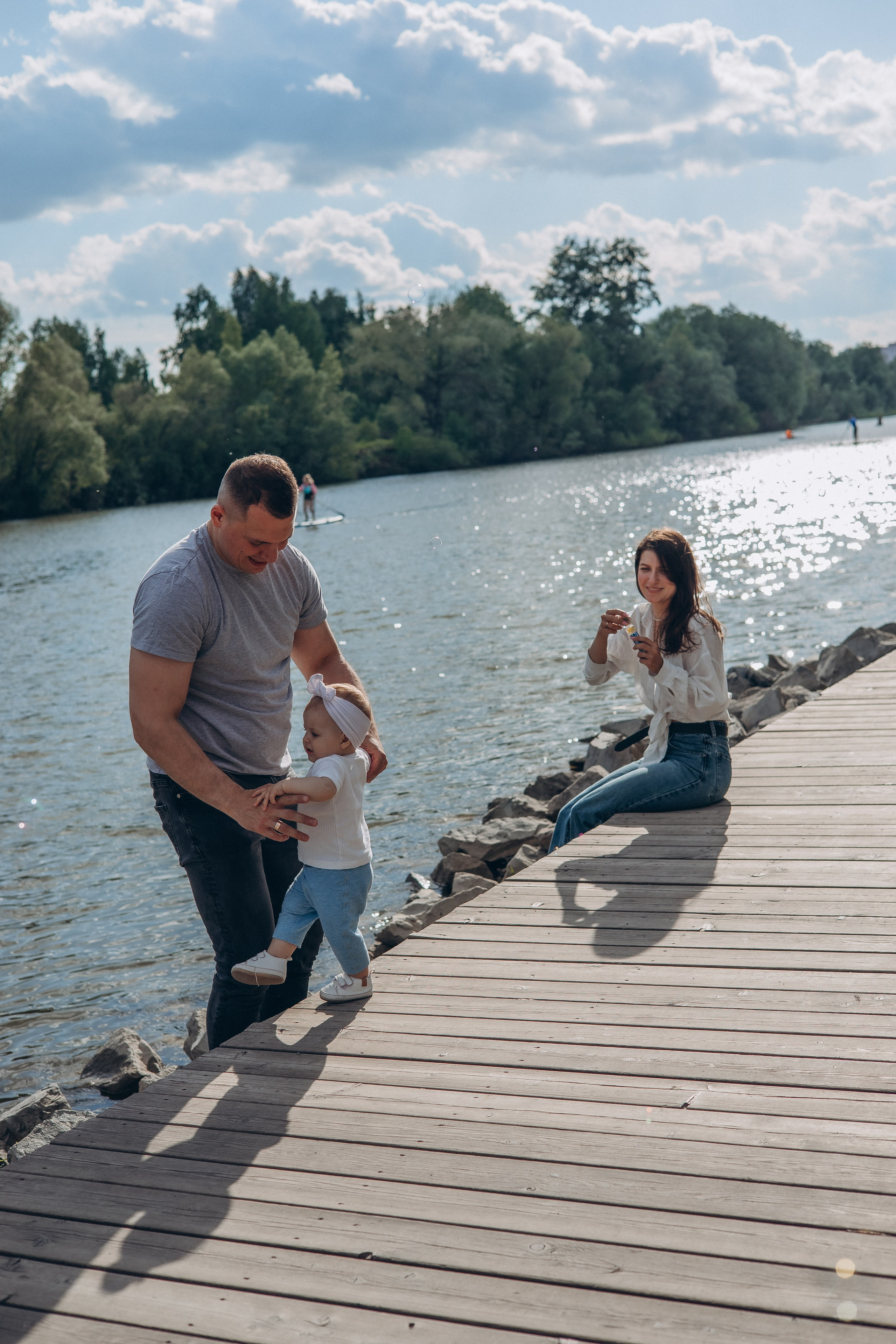Семейная прогулка. Европейский берег. Семейный, детский, женский фотограф в Новосибирске Оля Борисова