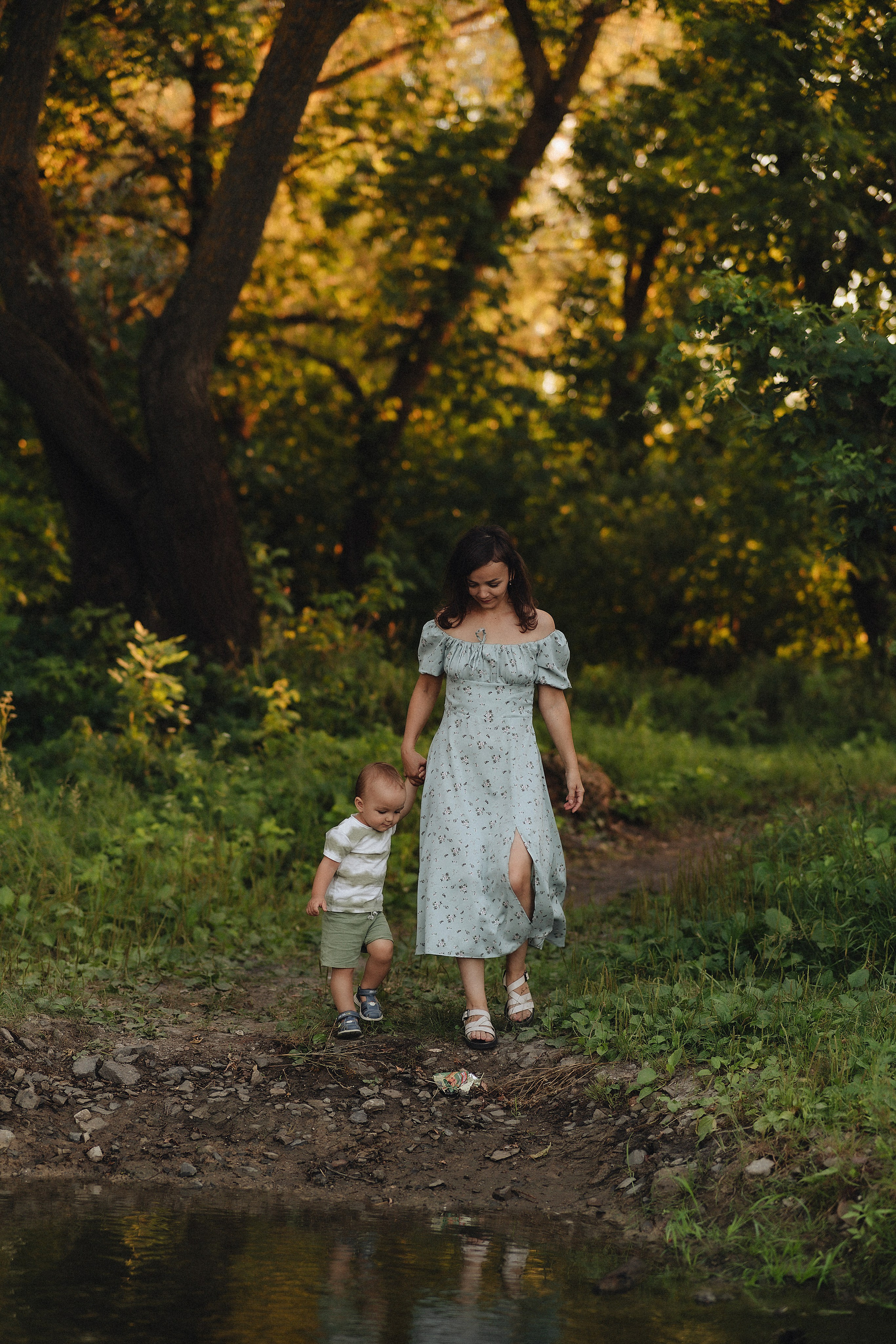 Семейная съемка на закате. Фотограф Карина Шмулёва. Воронеж и область