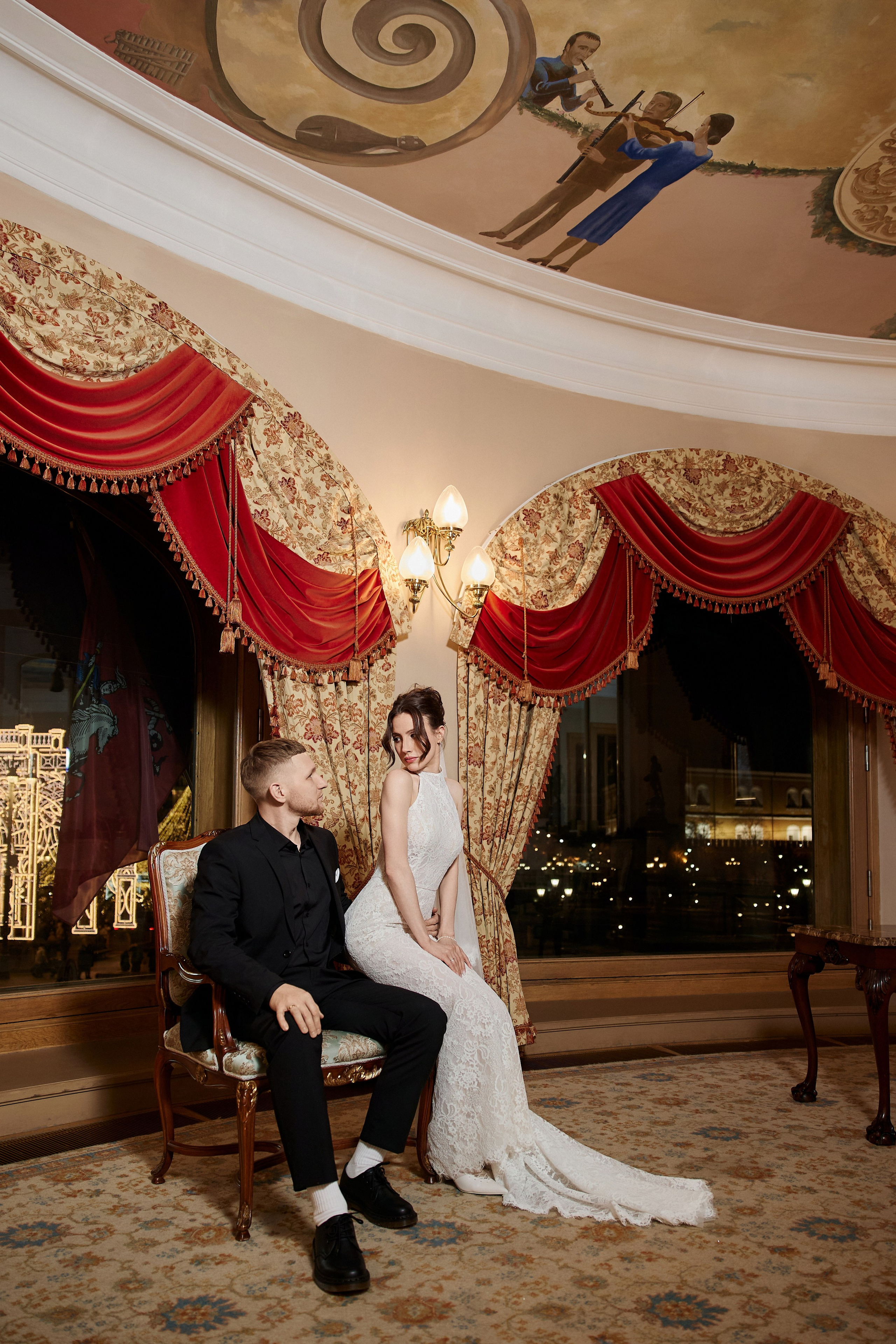 Анастасия и Никита. Роспись в гостинице «Националь». Свадебный фотограф в Москве и Подмосковье