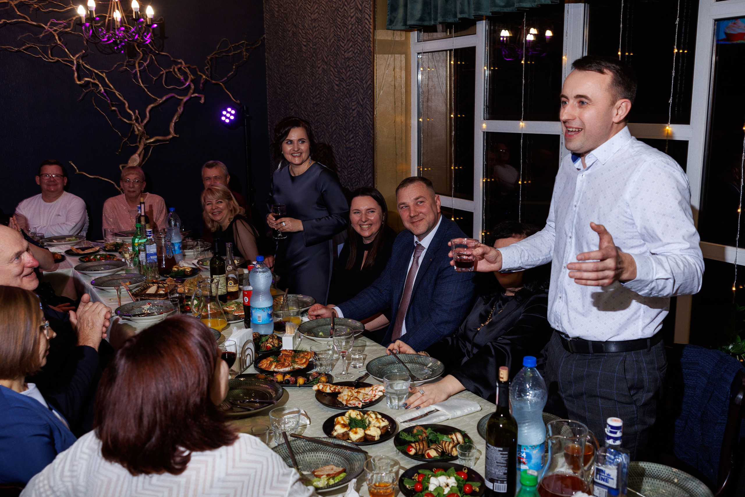 Юбилей в «Бонсай». Свадебный, семейный и репортажный фотограф Галобурда Юрий
