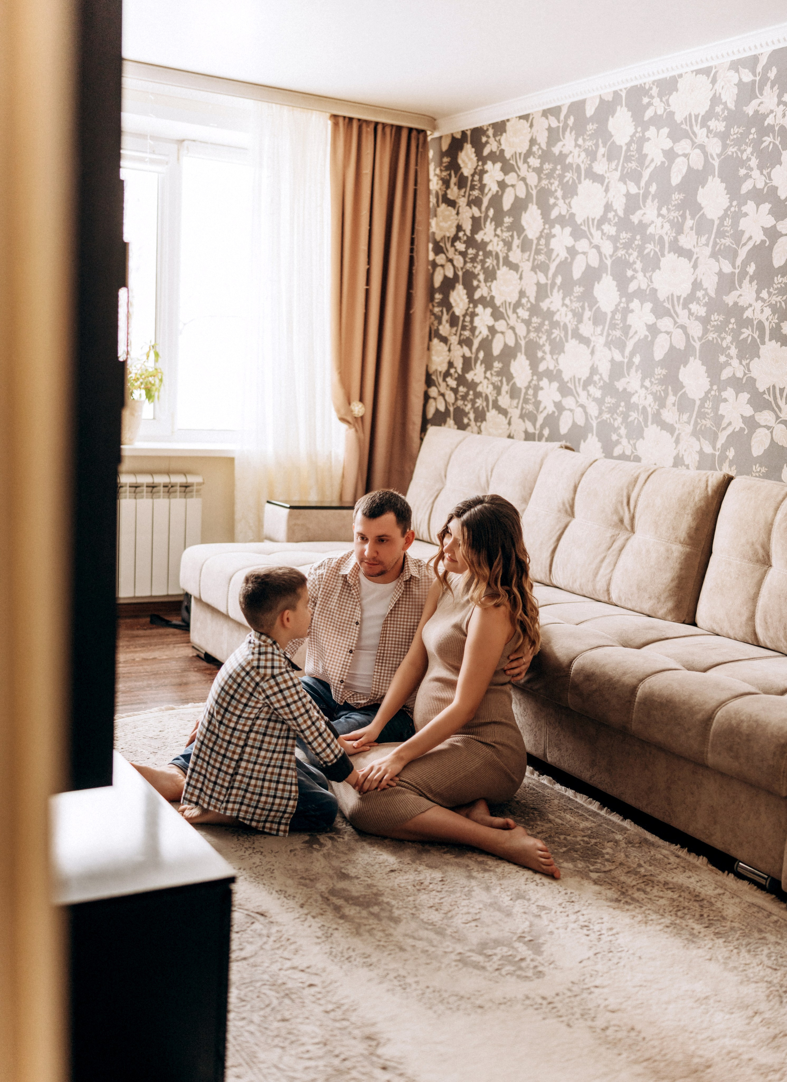 Кристина, Дима и Артем. Фотограф Юлия Стрыгина