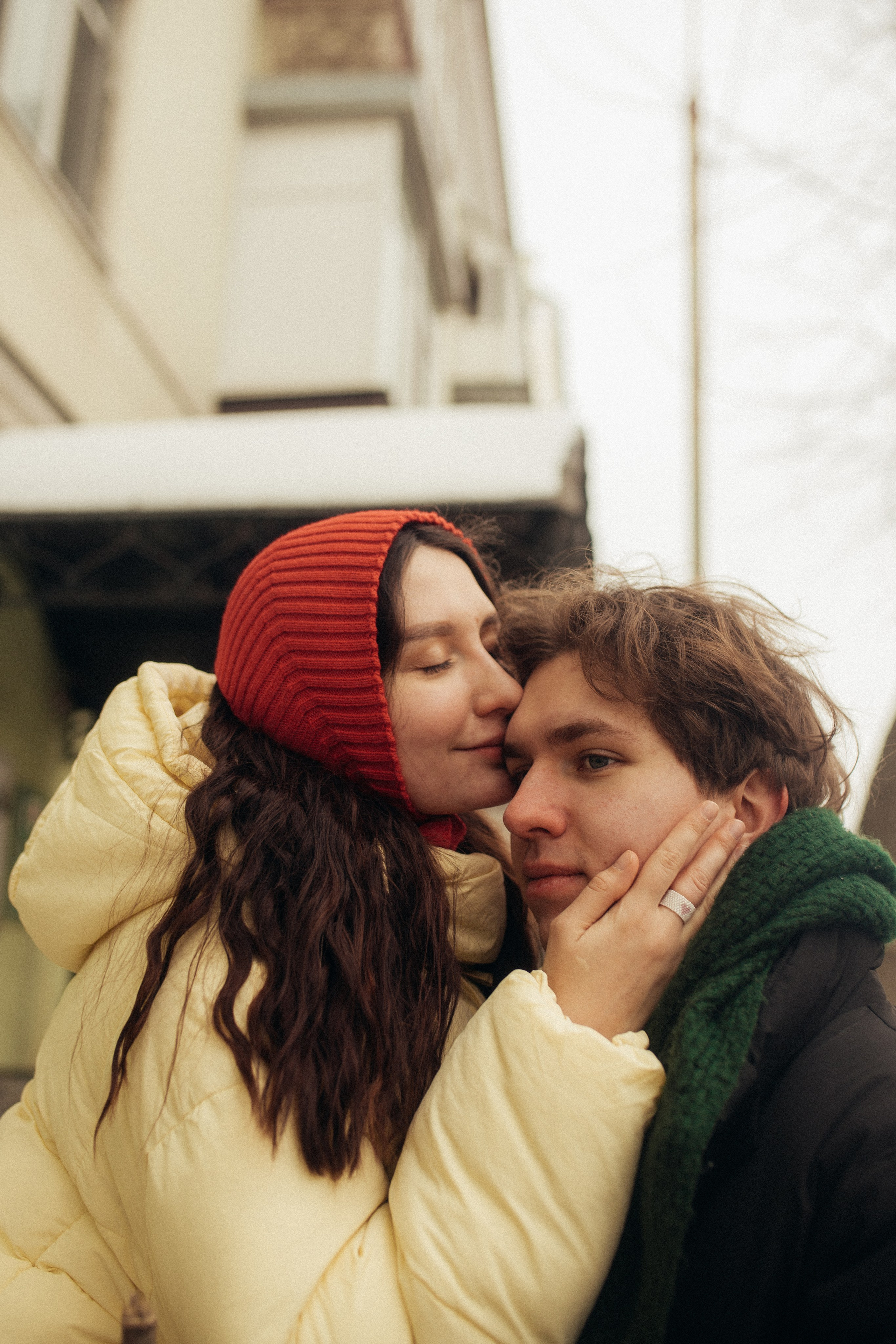 Зимняя прогулка. Свадебный фотограф Казань