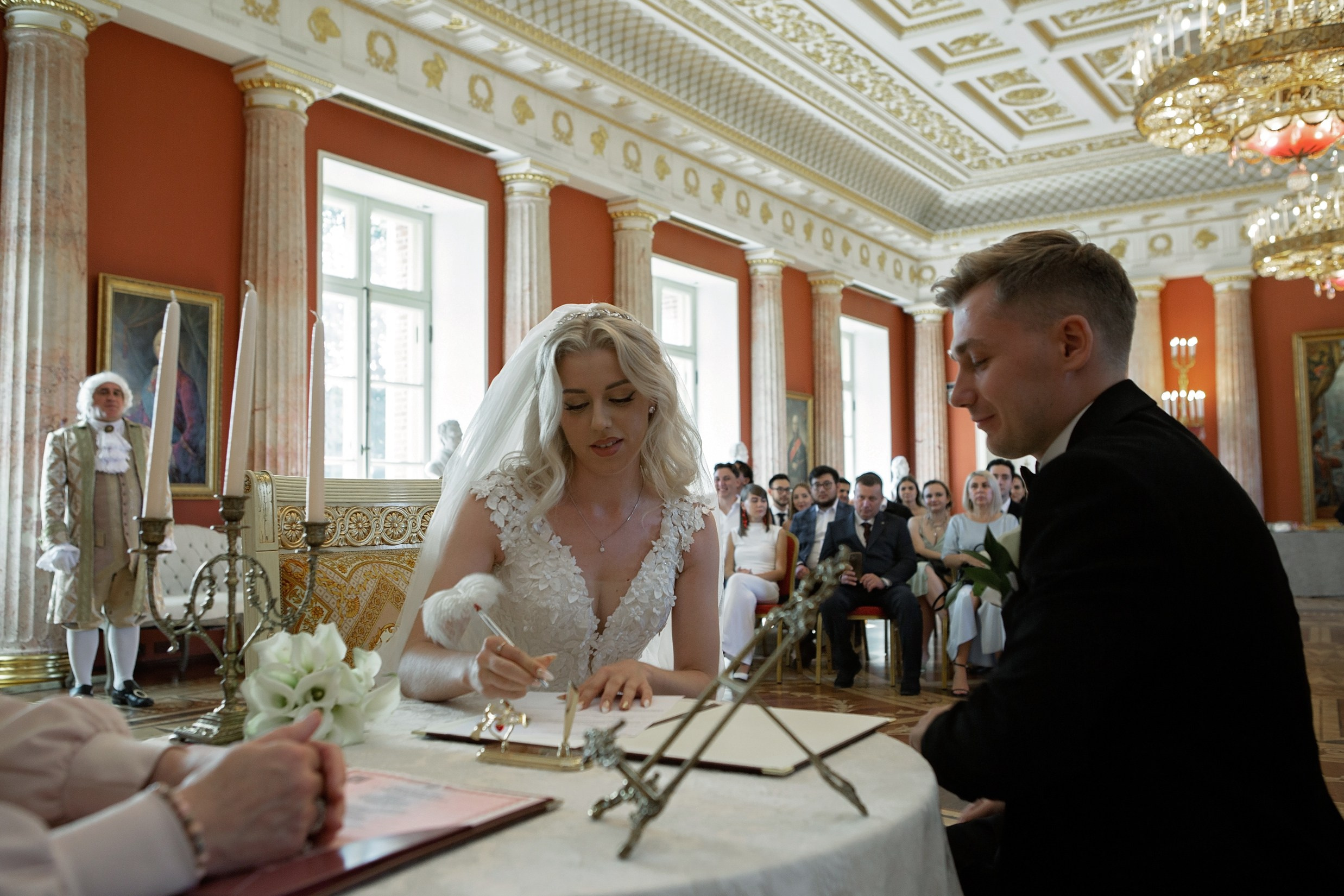 Свадьба с гостями. Свадебный и портретный фотограф Москва