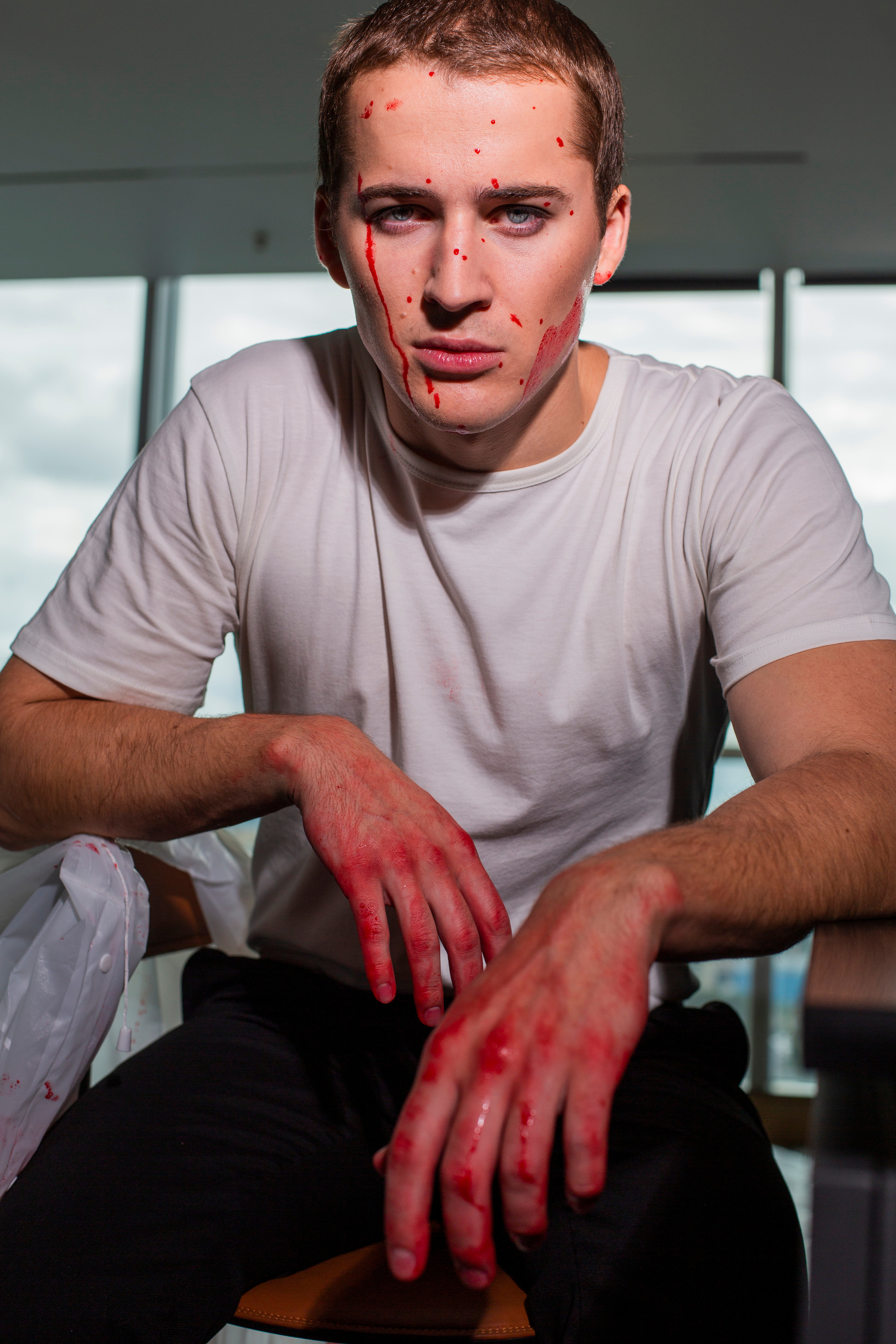 Actor Nikita Kasyanenko. Home