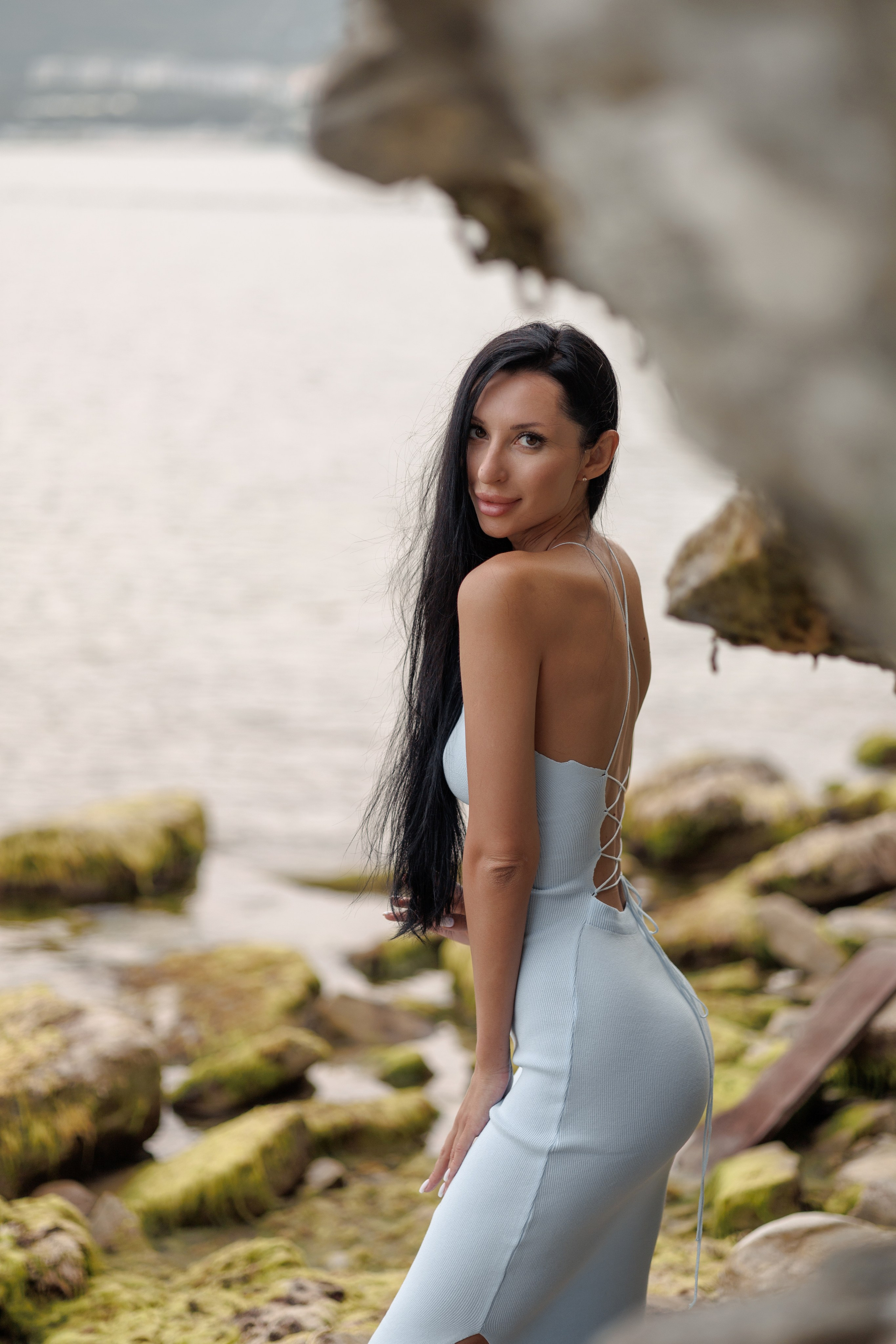 Утро на пляже Метрополь. Семейный и портретный фотограф в Геленджике Любовь Бодрова