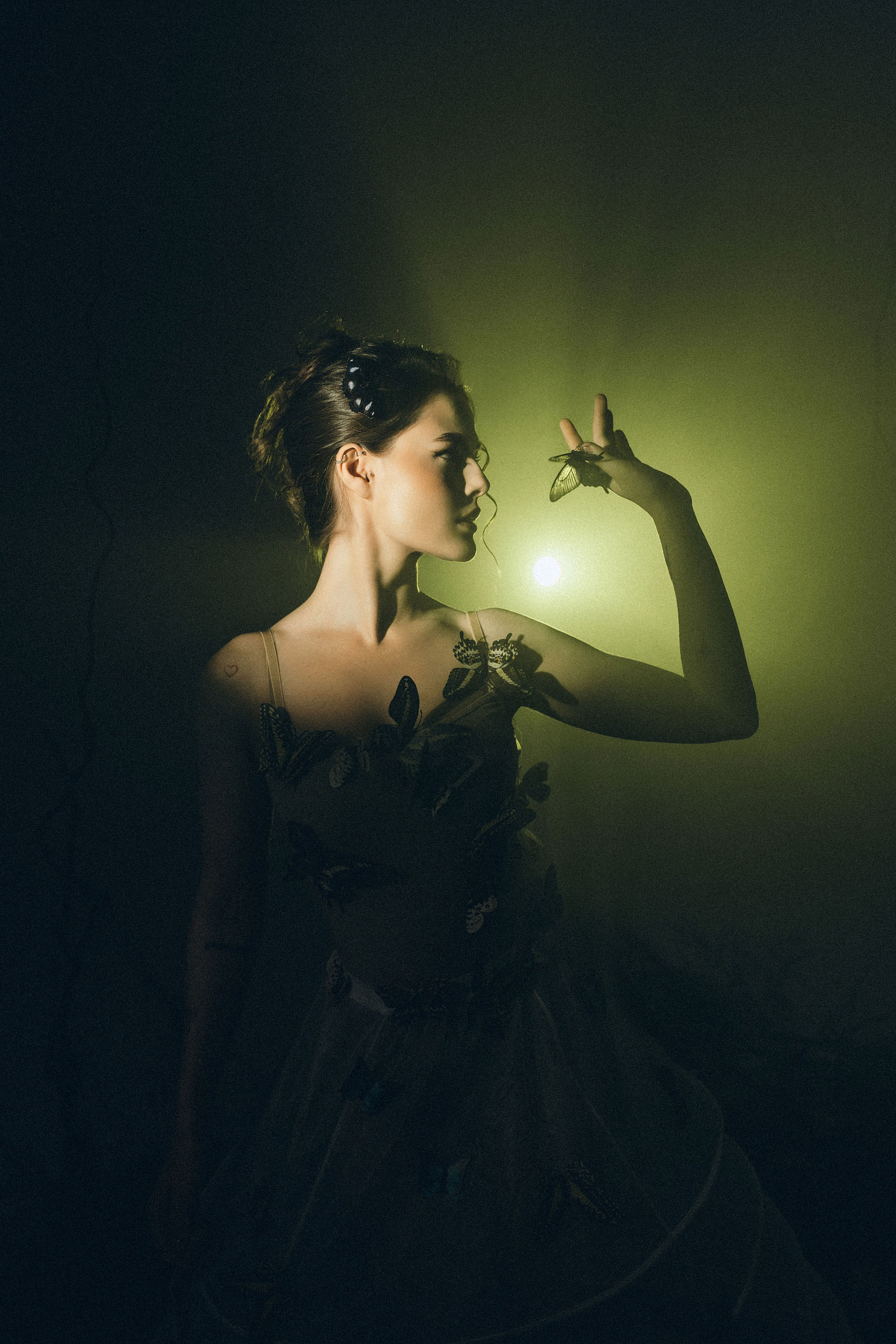 Мария с бабочками. Фотограф в Москве Ангелина Ким