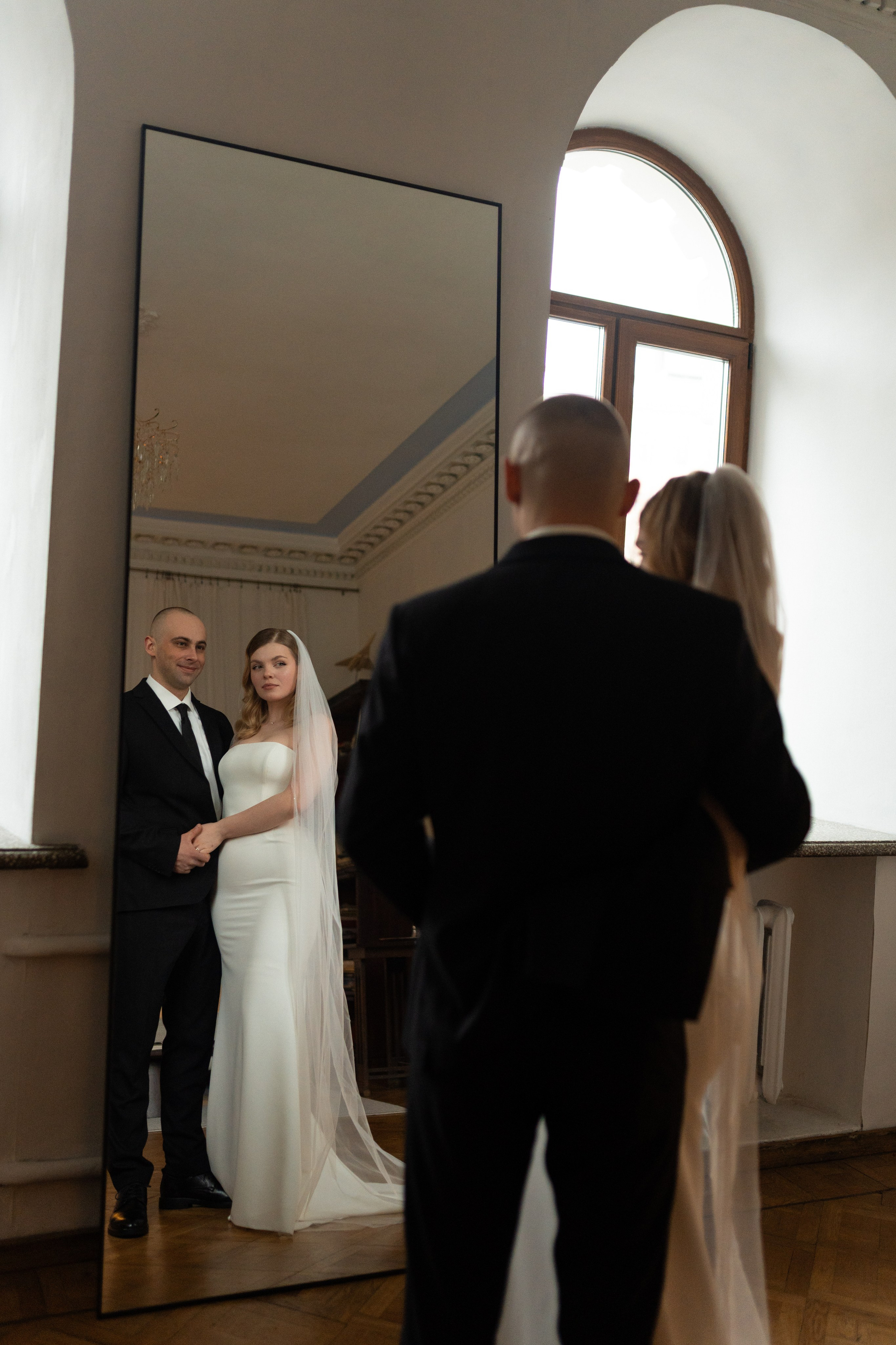 Мария и Алексей, студия 1884. Свадебный фотограф в Москве Анна Полушина