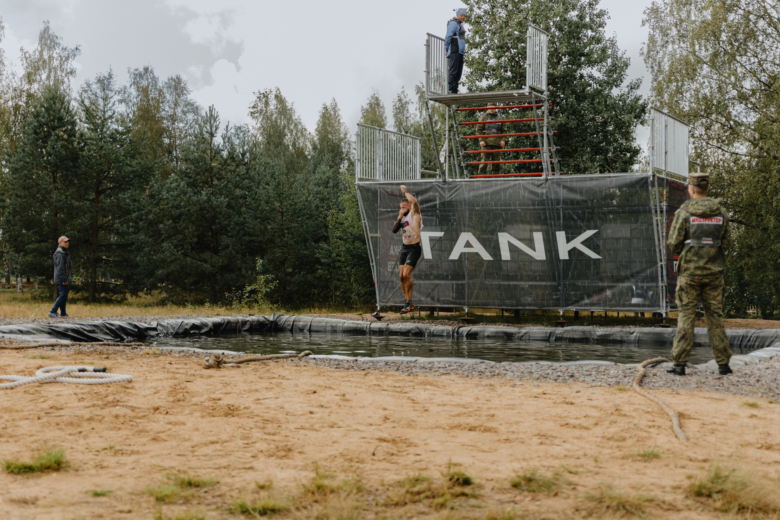 TANK на «Гонке Героев». Фотограф в Москве и Санкт-Петербурге Дарина