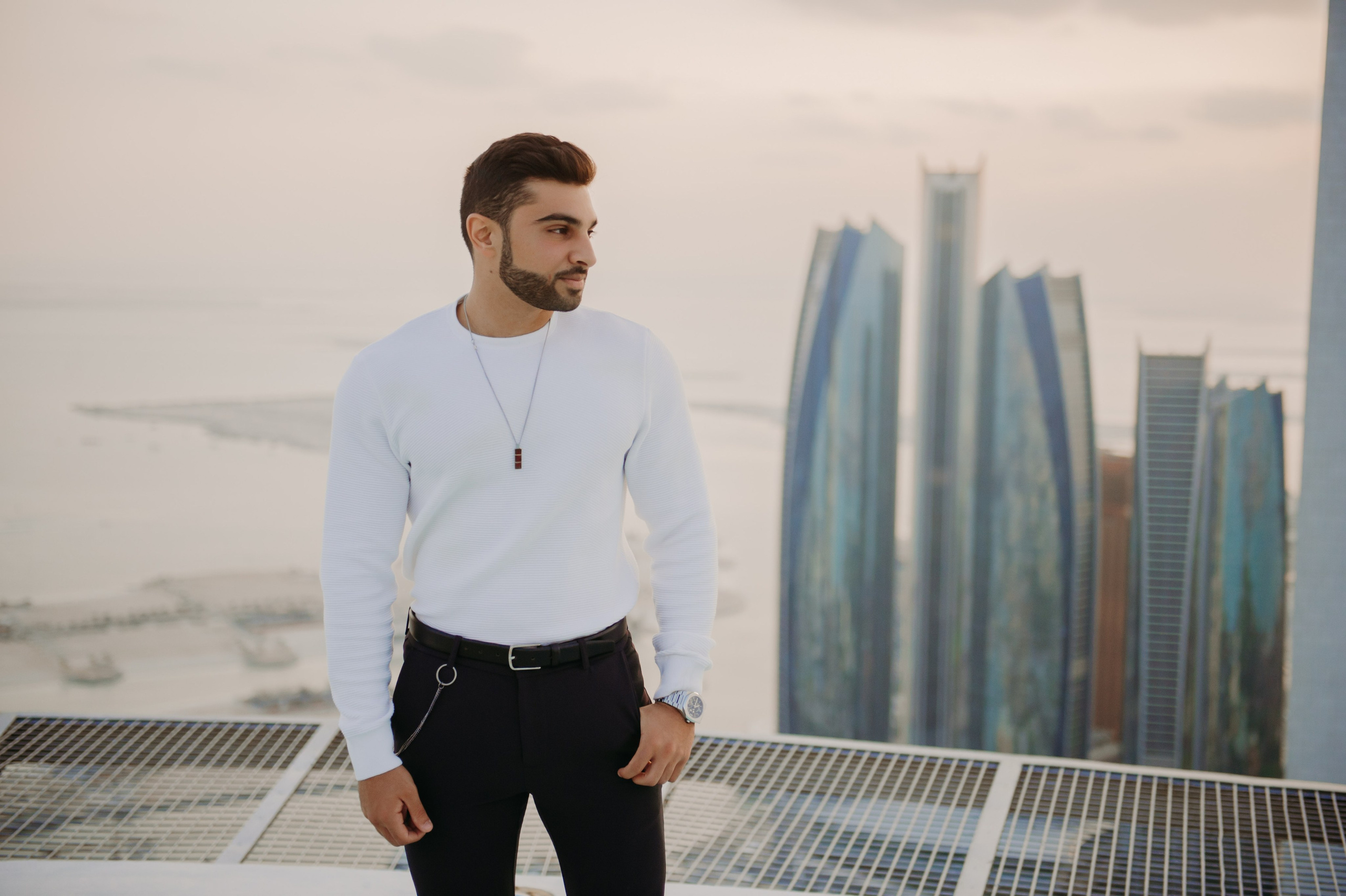 Love Story на высоте (Абу Даби). Фотограф в Москве и Санкт-Петербурге Дарина