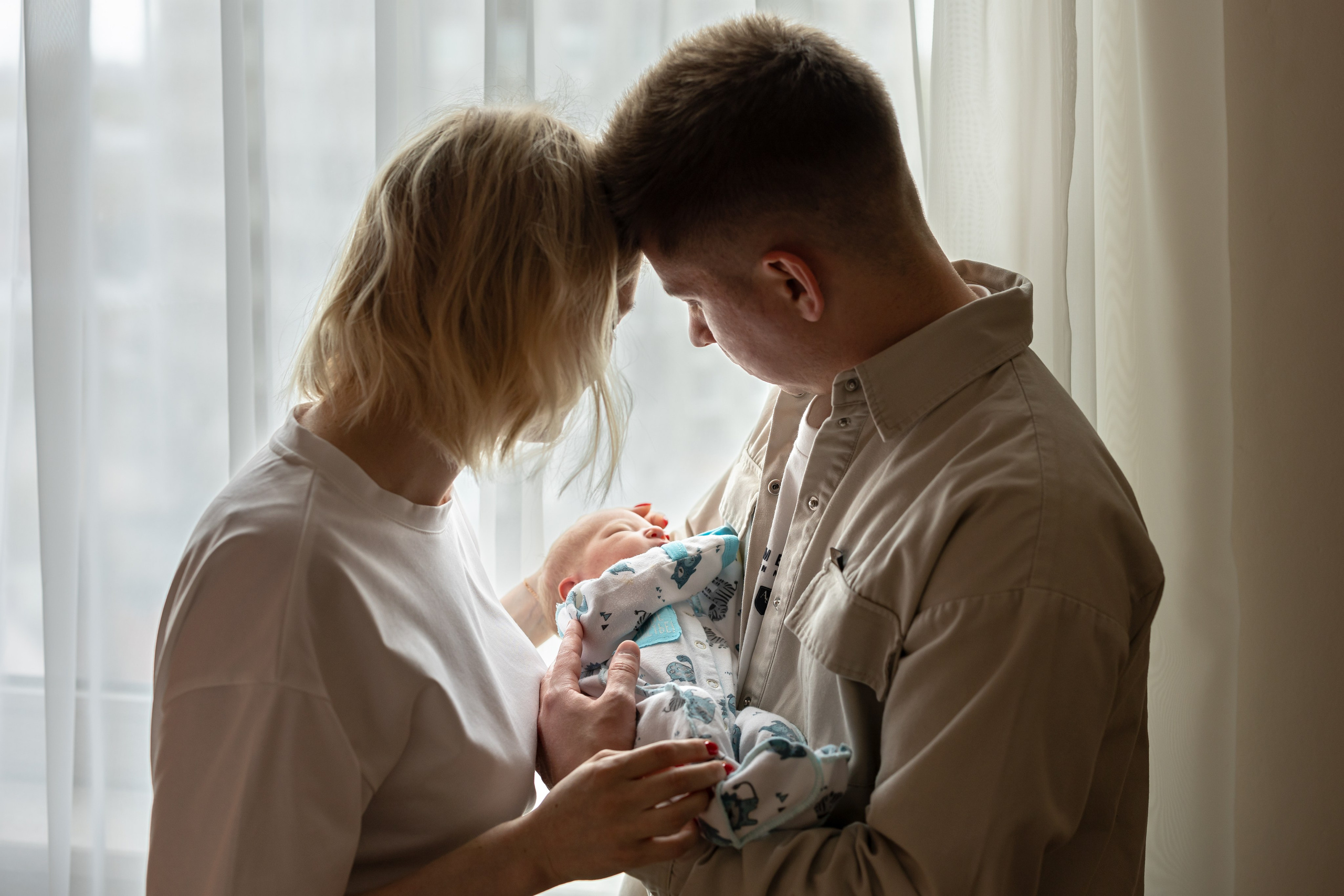 Выписка из роддома. Семейный и детский фотограф в Москве Орешина Юлия