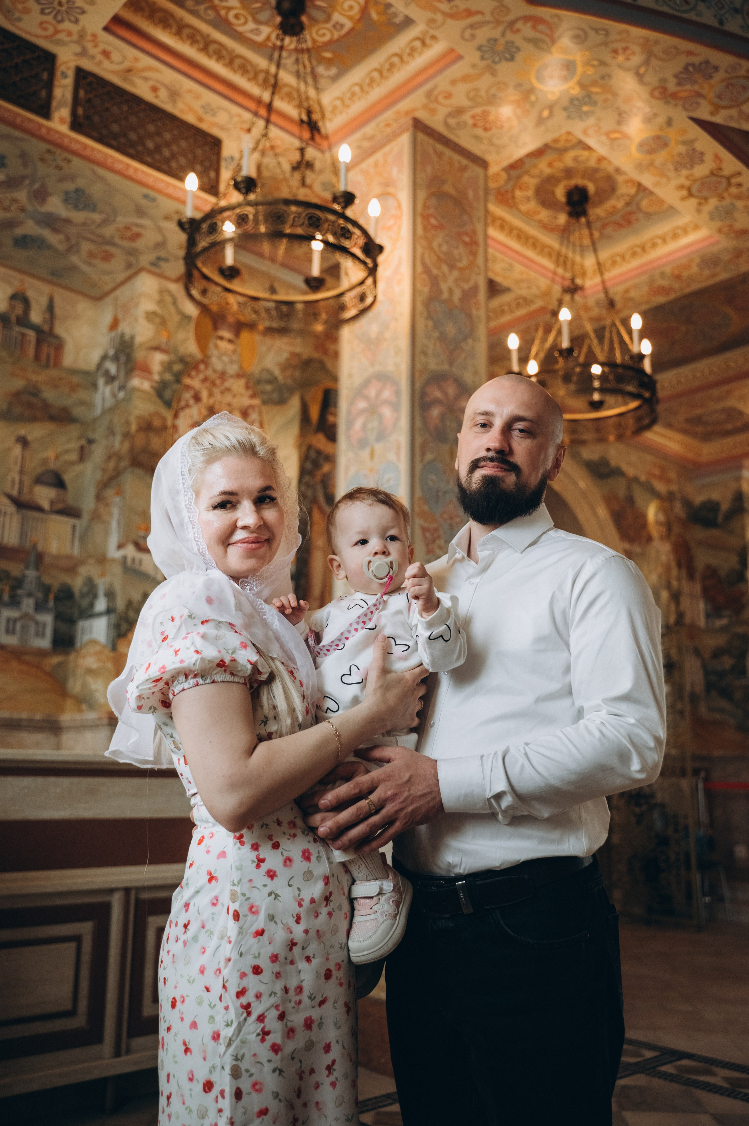 Крещение Миланы (Храм Всех Святых). Семейный фотограф в Минске Дарья Дреко