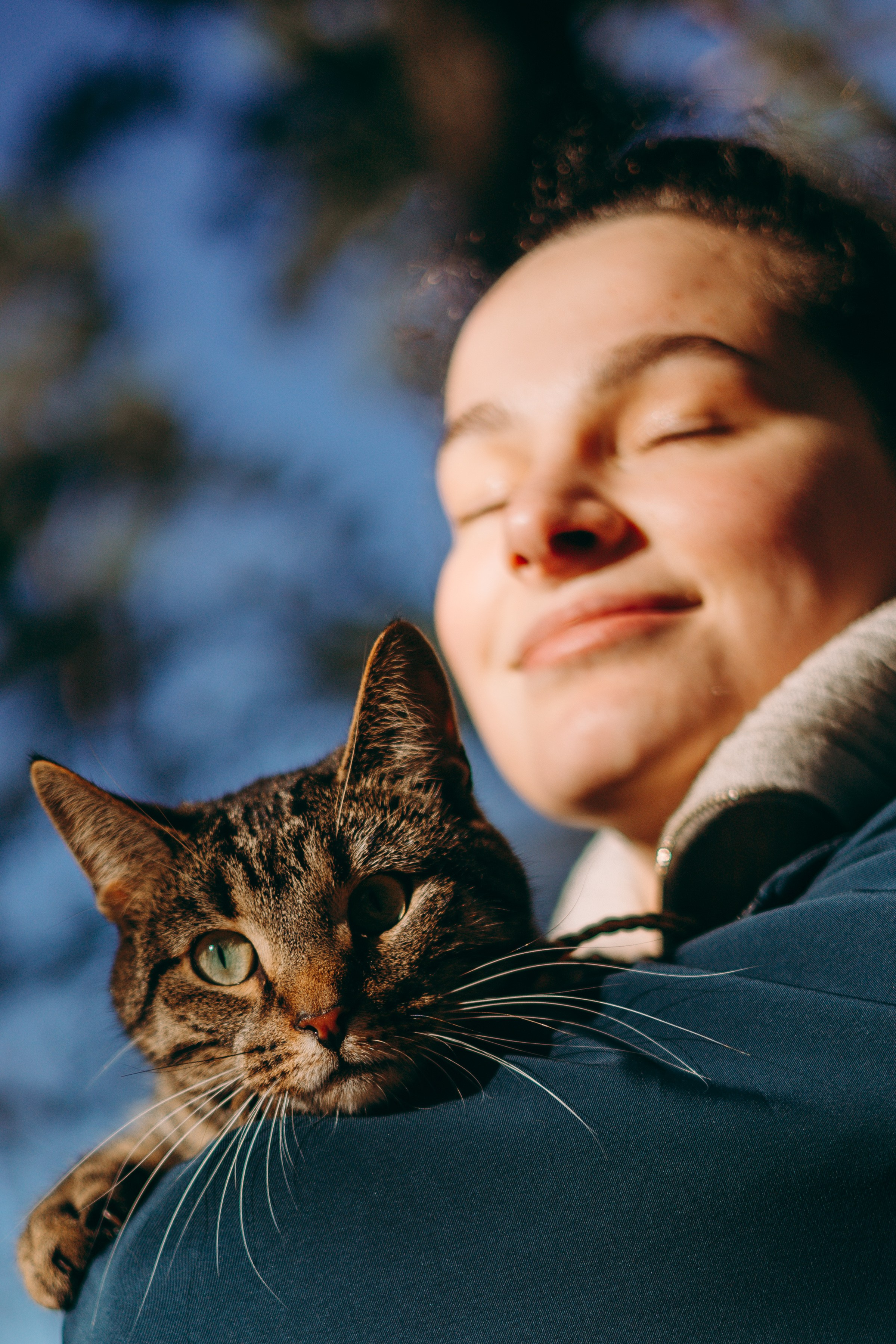 Настя & Айрис. Их глаза-как два огонька в ночи. Фотограф — анималист •love-story•|Санкт-Петербург