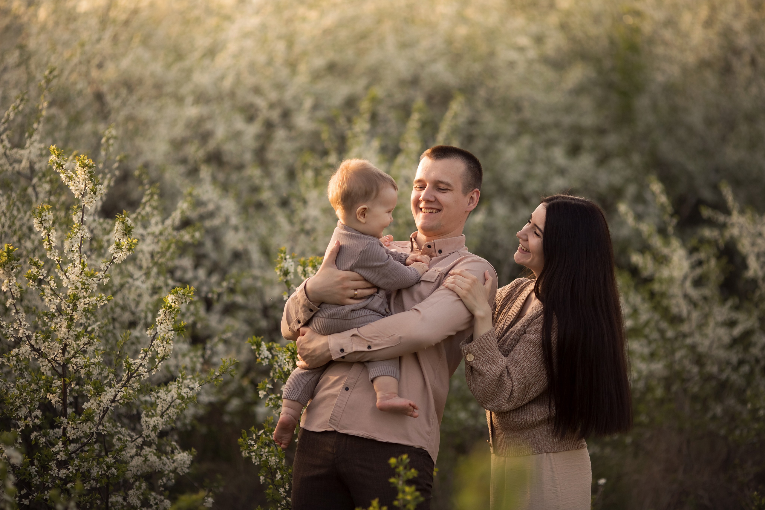 Первая весна. Семейный и детский фотограф в Саратове Полина Коткина