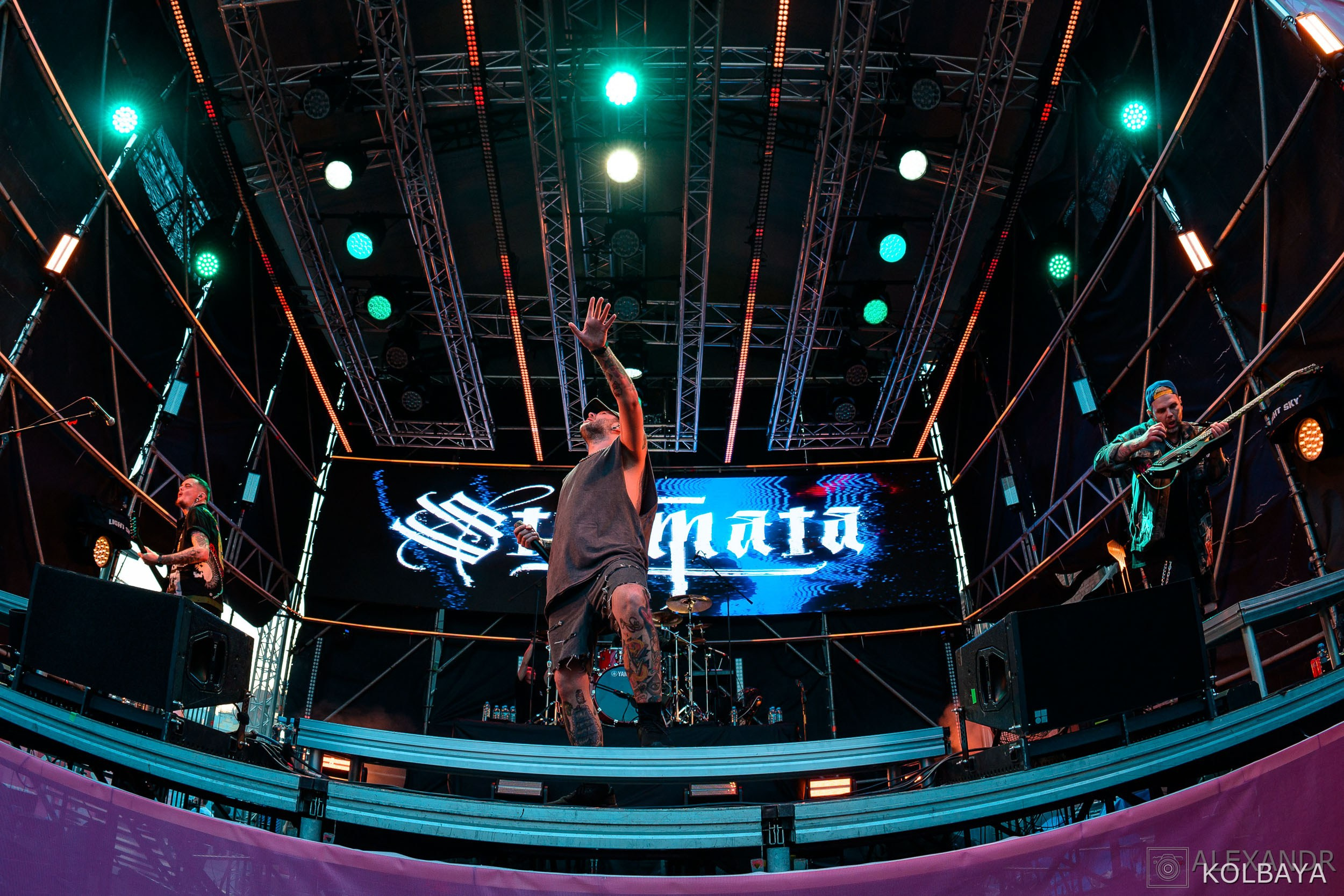 Концерт Stigmata на Red Summer (09.07.2025). Концертный и театральный репортажный фотограф в Москве Александр Колбая