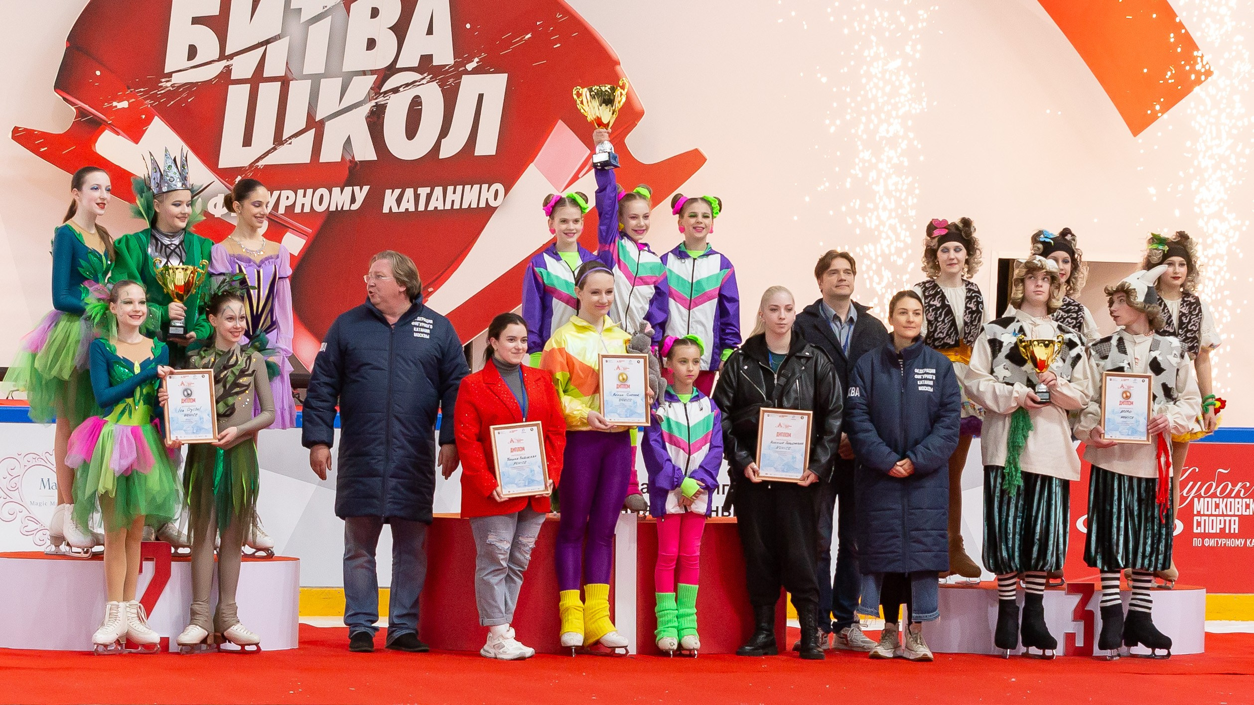 Кубок Московского Спорта. Фестиваль балетов на льду «Битва Школ» 2024. Репортажный фотограф в Москве