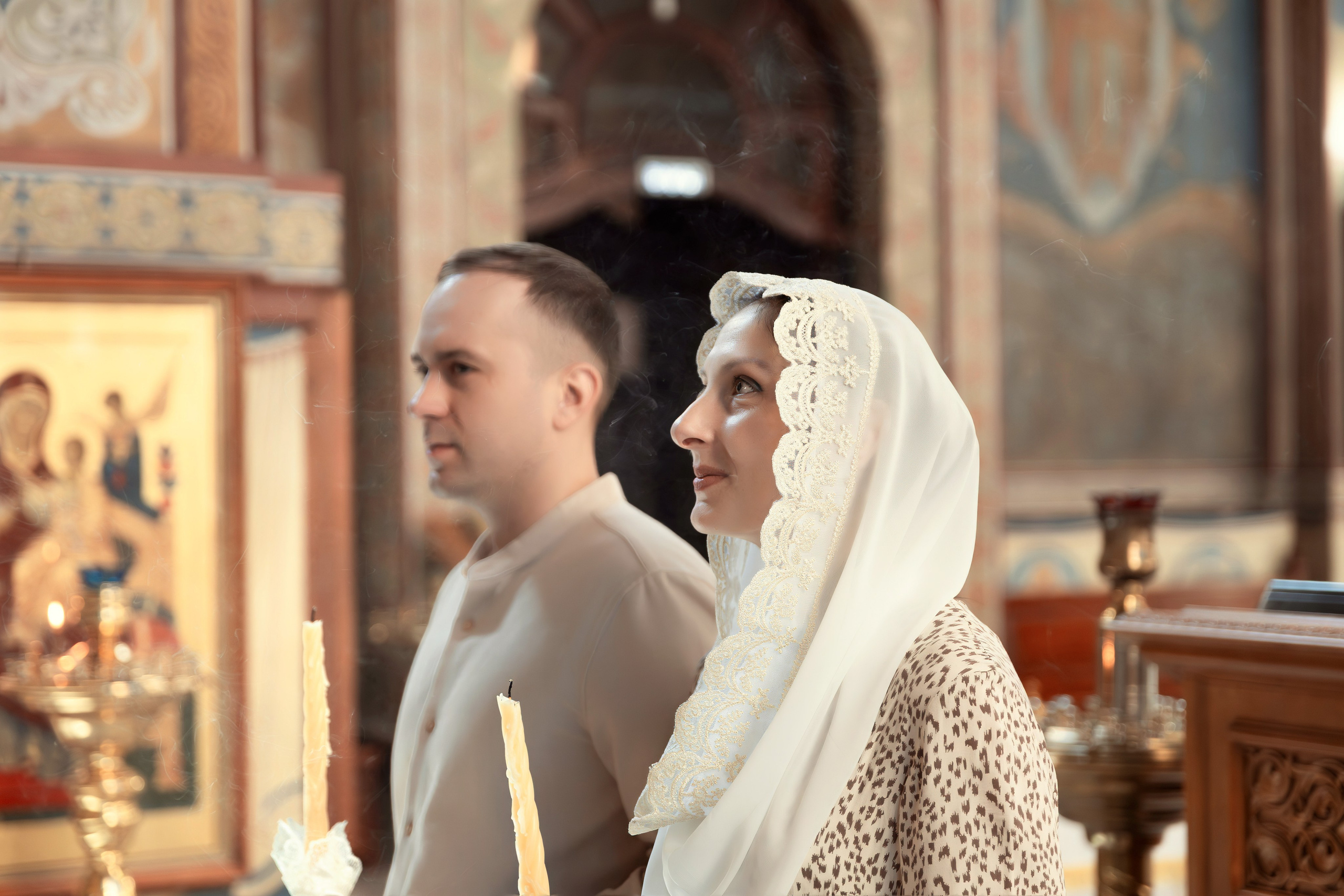 Венчание Максима и Юлии. ТОП Фотограф на Крещение и Венчание Железногорск Алексей Мещеряков